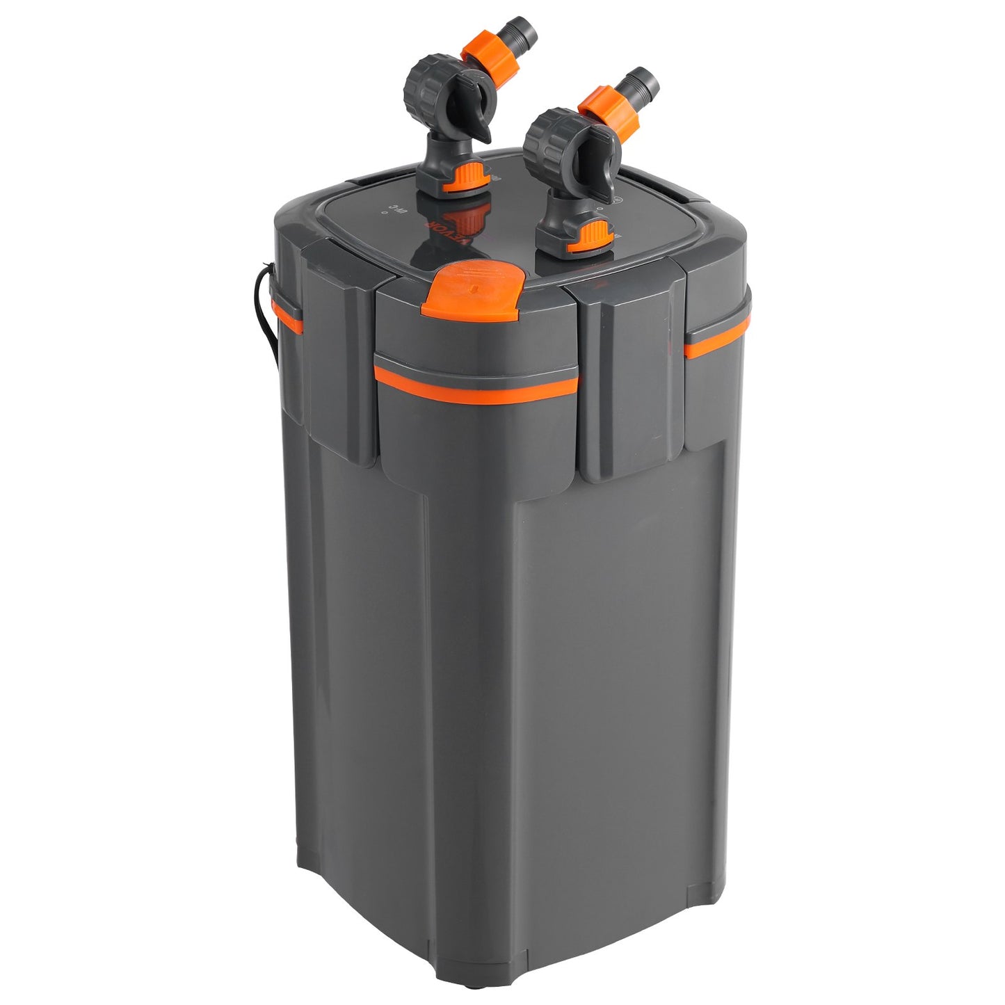 200 Gallon Aquarium Canister Filter 20w UV-lampa Fish Tank Tyst