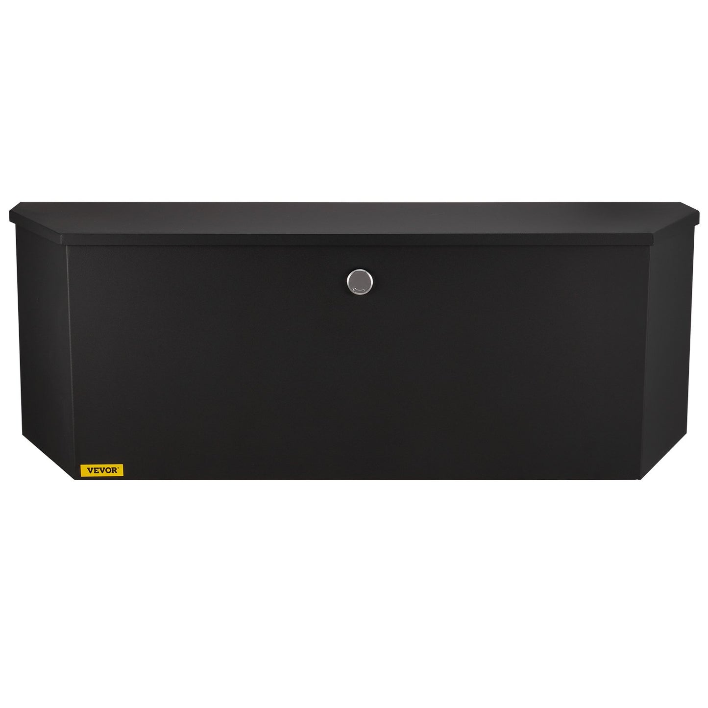 Trailer Tongue Tool Förvaringslåda 36 x 12 x 12 tum kolstål + låsnycklar