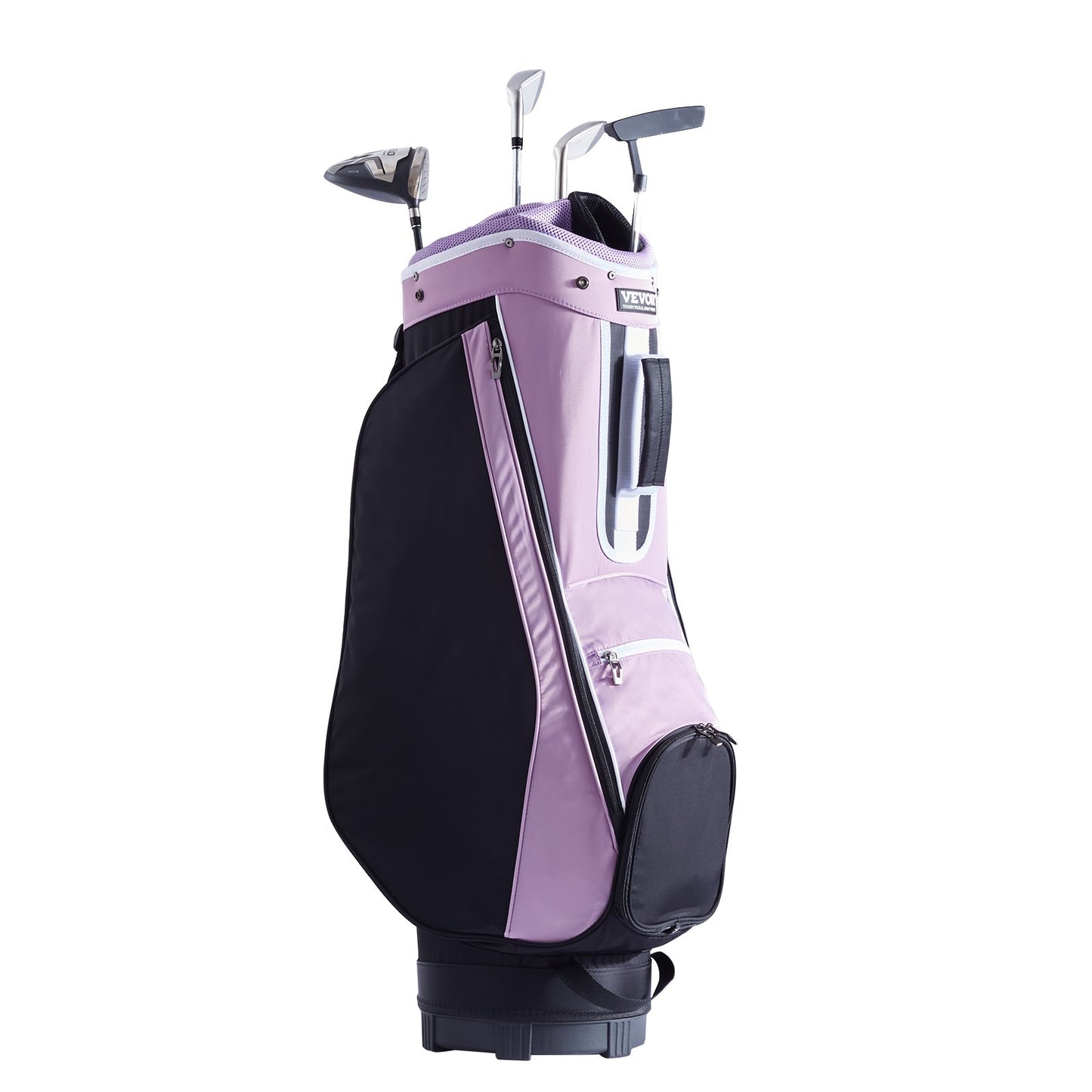 36-inch golf cart bag with 14-way divider with multiple pockets
