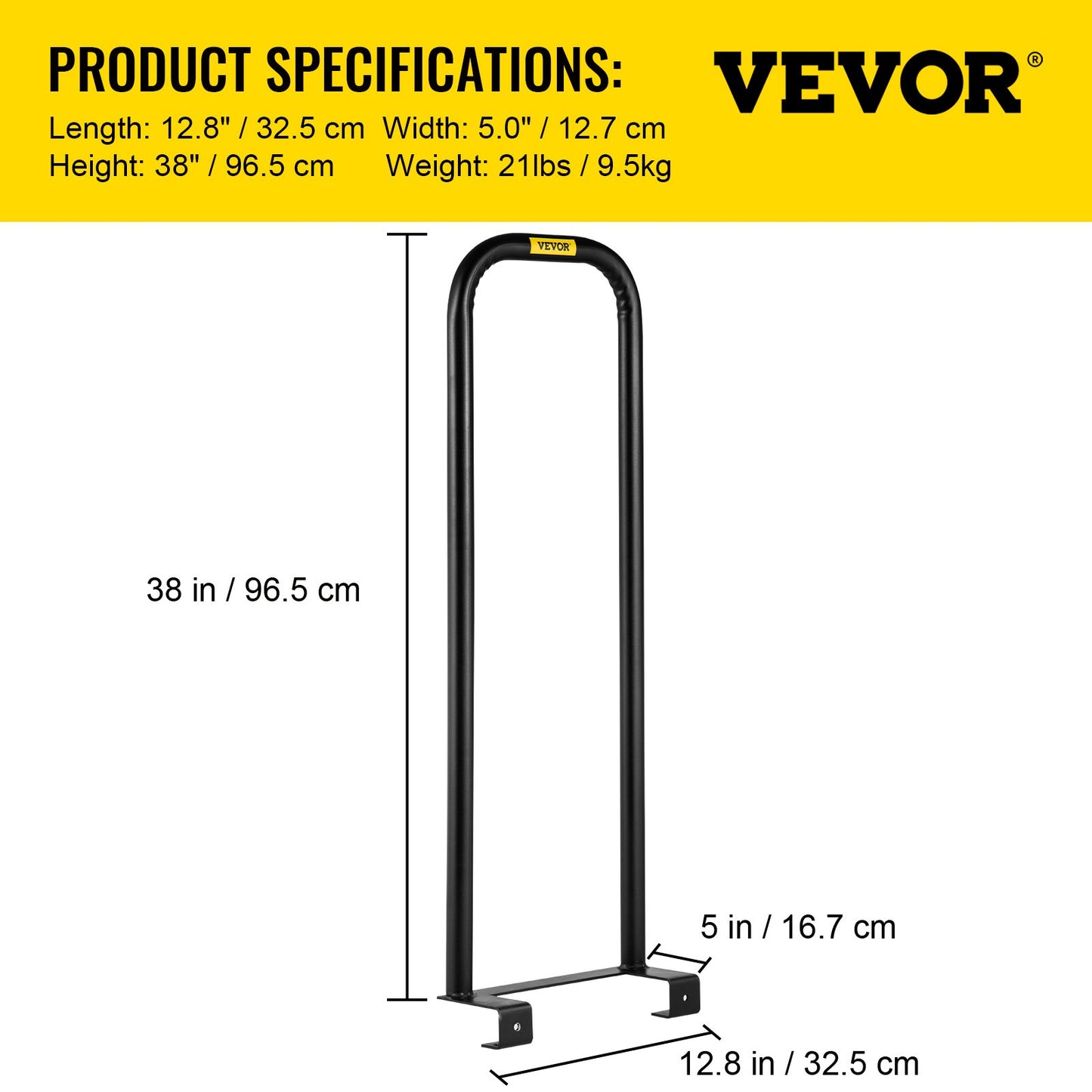 Dolly-Konverter 13 Zoll Breite x 38 Zoll Höhe Stahl-Konverterarme 250 Pfund Kapazität Panel Dolly Handling Equipment