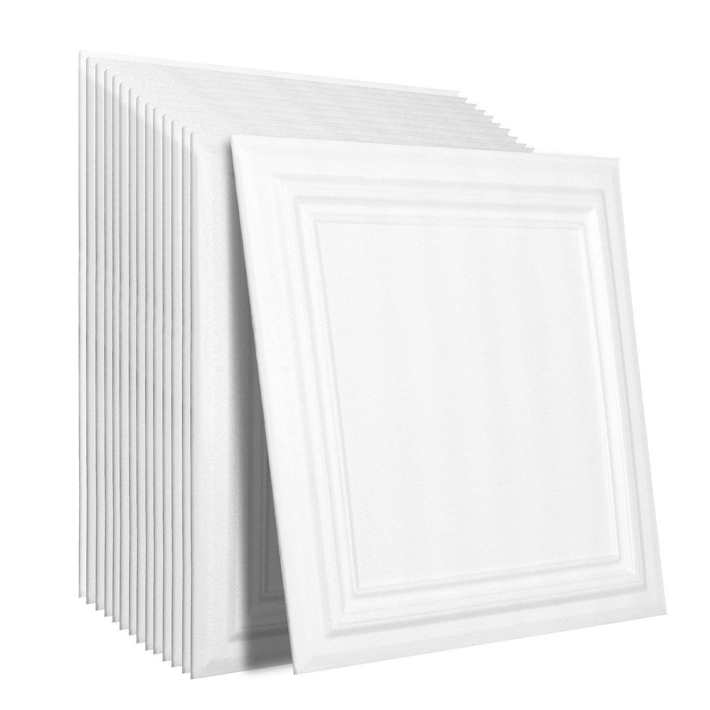 Takplattor 16-pack 20 x 20 i polystyren Enkel installation Limning