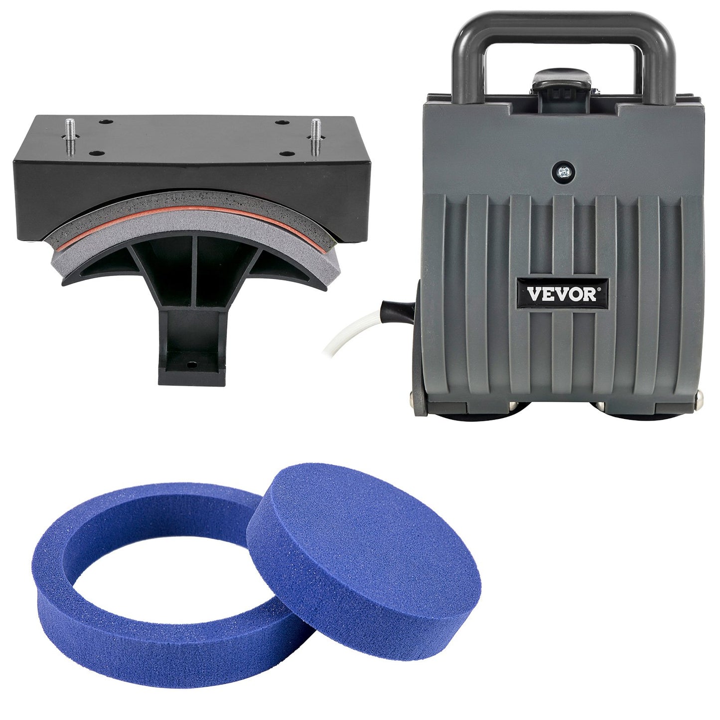 Wärmepresse 15 x 15 Zoll 360°-Drehung Schwenkbare schwarze Wärmepresse 5-in-1-Shirt-Druckmaschine 5-in-1-Wärmepresse 1000-W-Sublimationsmaschine Doppelrohrheizung für DIY-Kappenteller Tassen