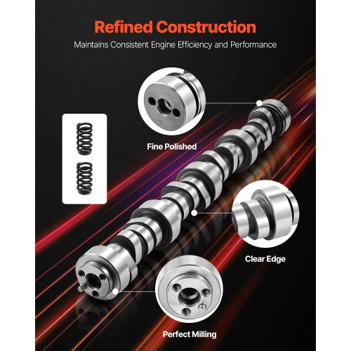 Camshaft kit with springs and valve seals 1999-2013 GM Gen3/4 Norris Trucks