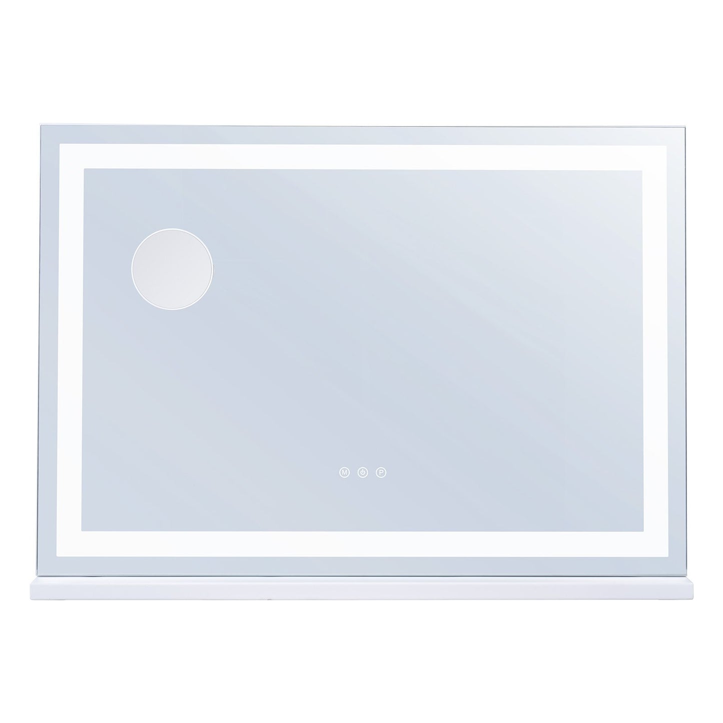 Lighted Makeup Mirror 3 Color Vanity w/ USB Desktop Väggfäste 31,5x21,7in
