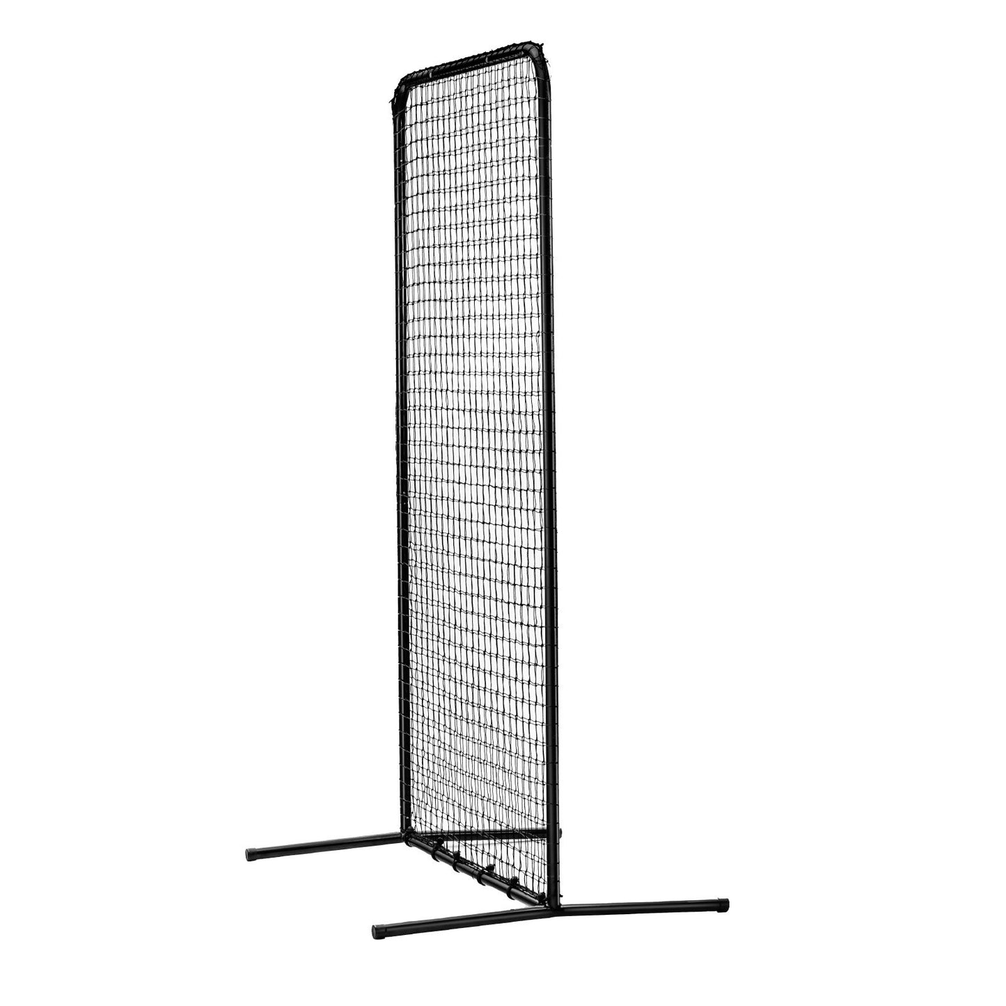 I Screen Baseball för Batting Cage, 7x4 ft Baseball Softball Säkerhetsskärm, Body Protector Bärbar Batting Screen med bärväska och markinsatser, Heavy Duty Pitching Net för Pitchers Protection