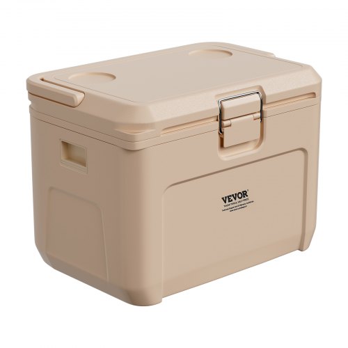 Portable Cooler 16,5 QT isolerad kylare 23 burkar Kapacitet med mugghållare | EU