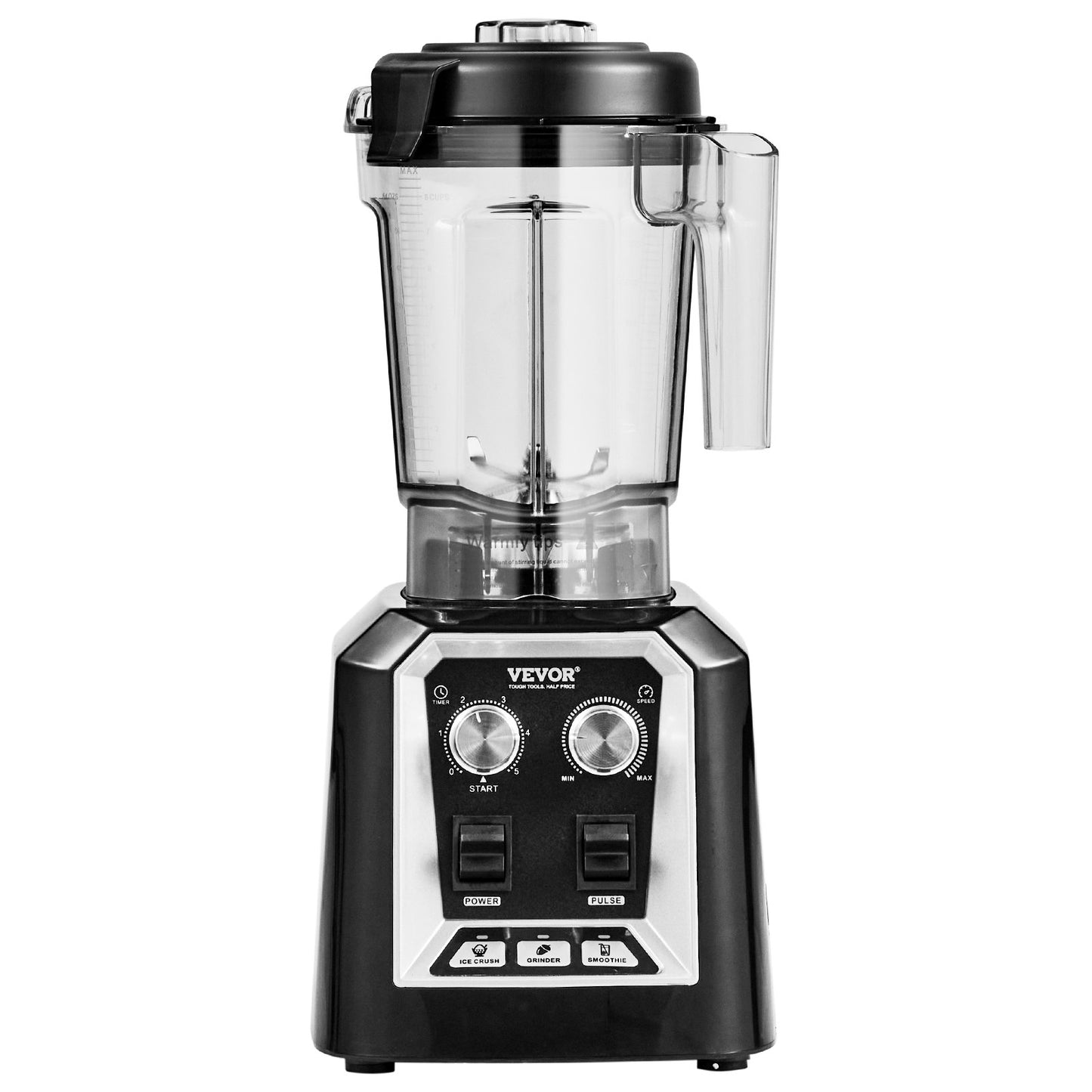 Professional Blender Commercial Bänkskiva Blenders 68 oz Smoothies Shakes