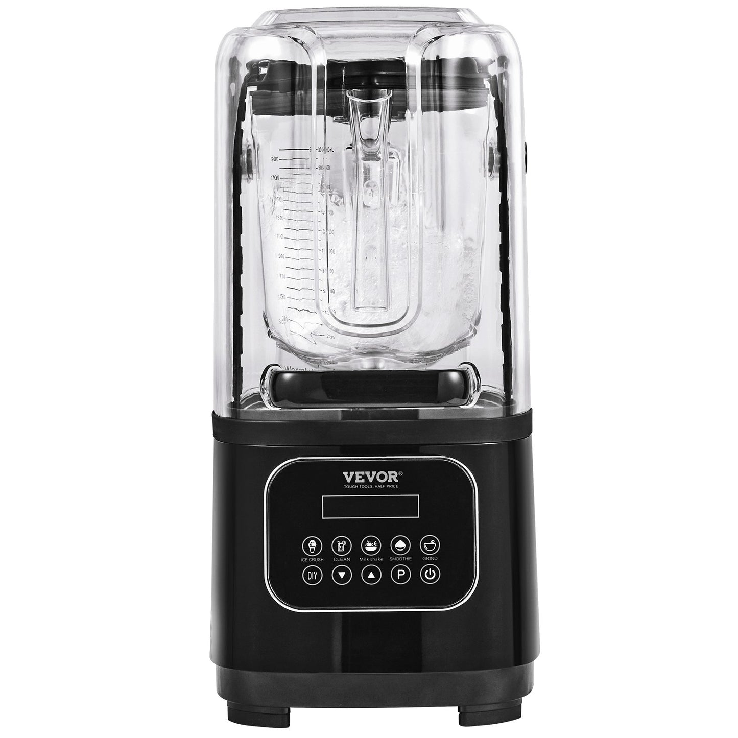 Professional Blender Commercial Bänkskiva Blenders 68 oz Smoothies Shakes