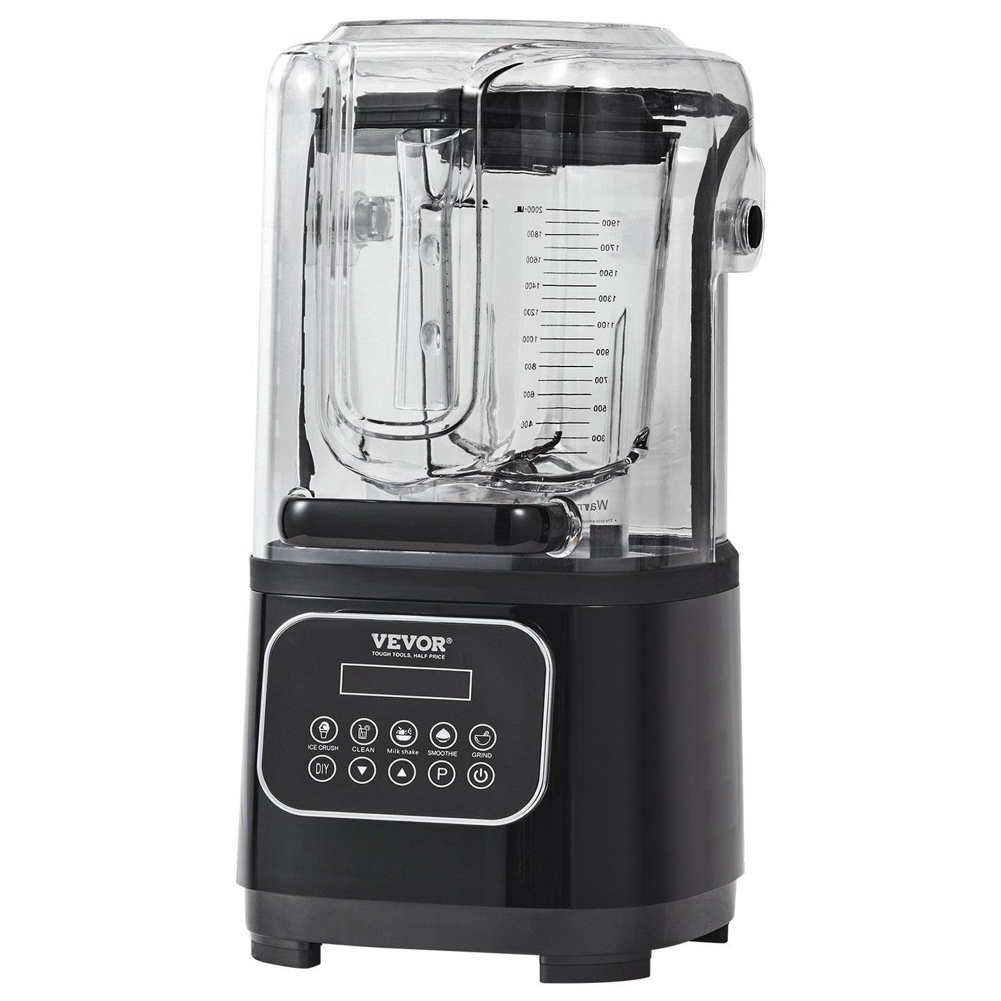 Professional Blender Commercial Bänkskiva Blenders 68 oz Smoothies Shakes