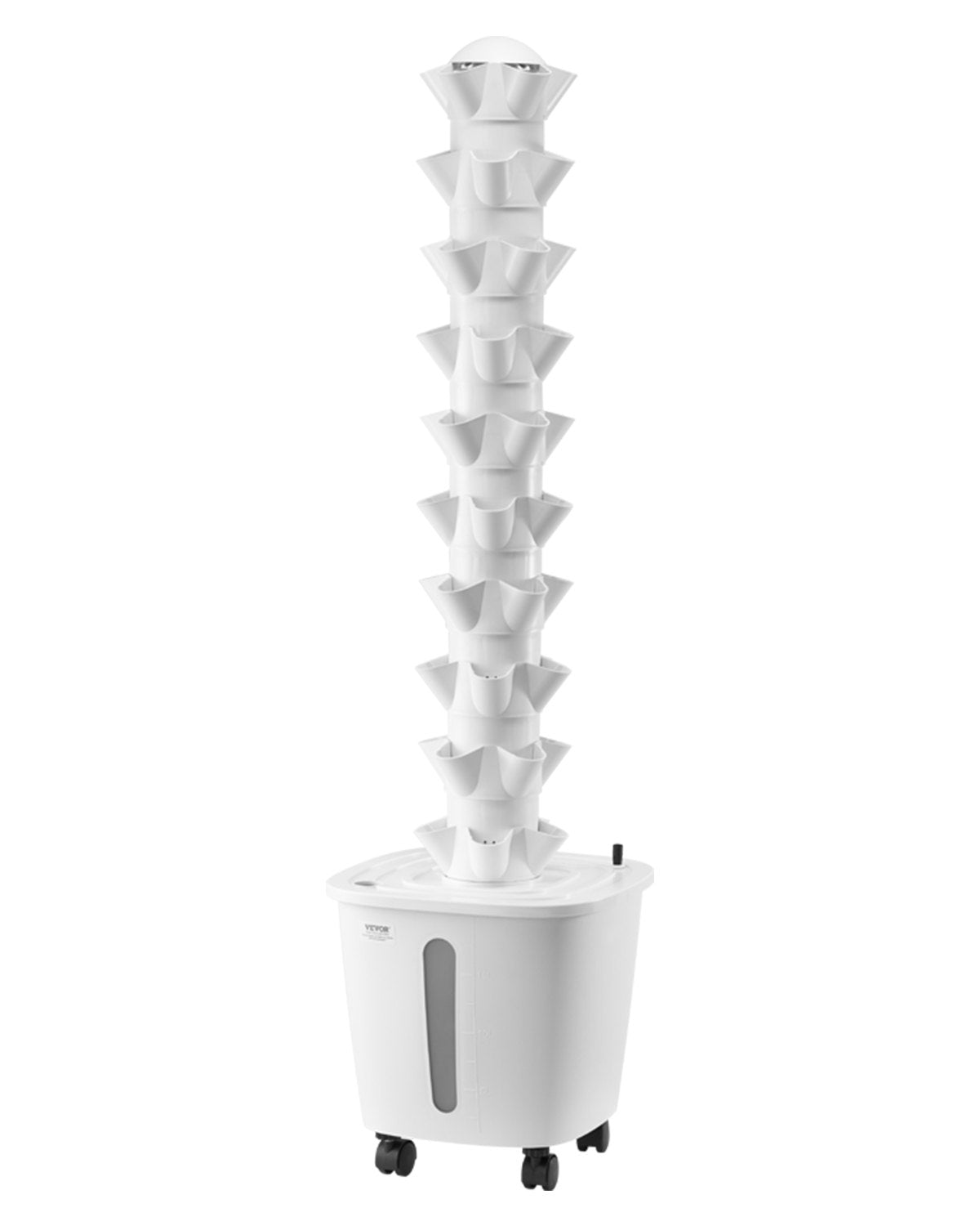 Hydroponic odlingssystem med hjul 50 pods Hydroponic Tower Garden
