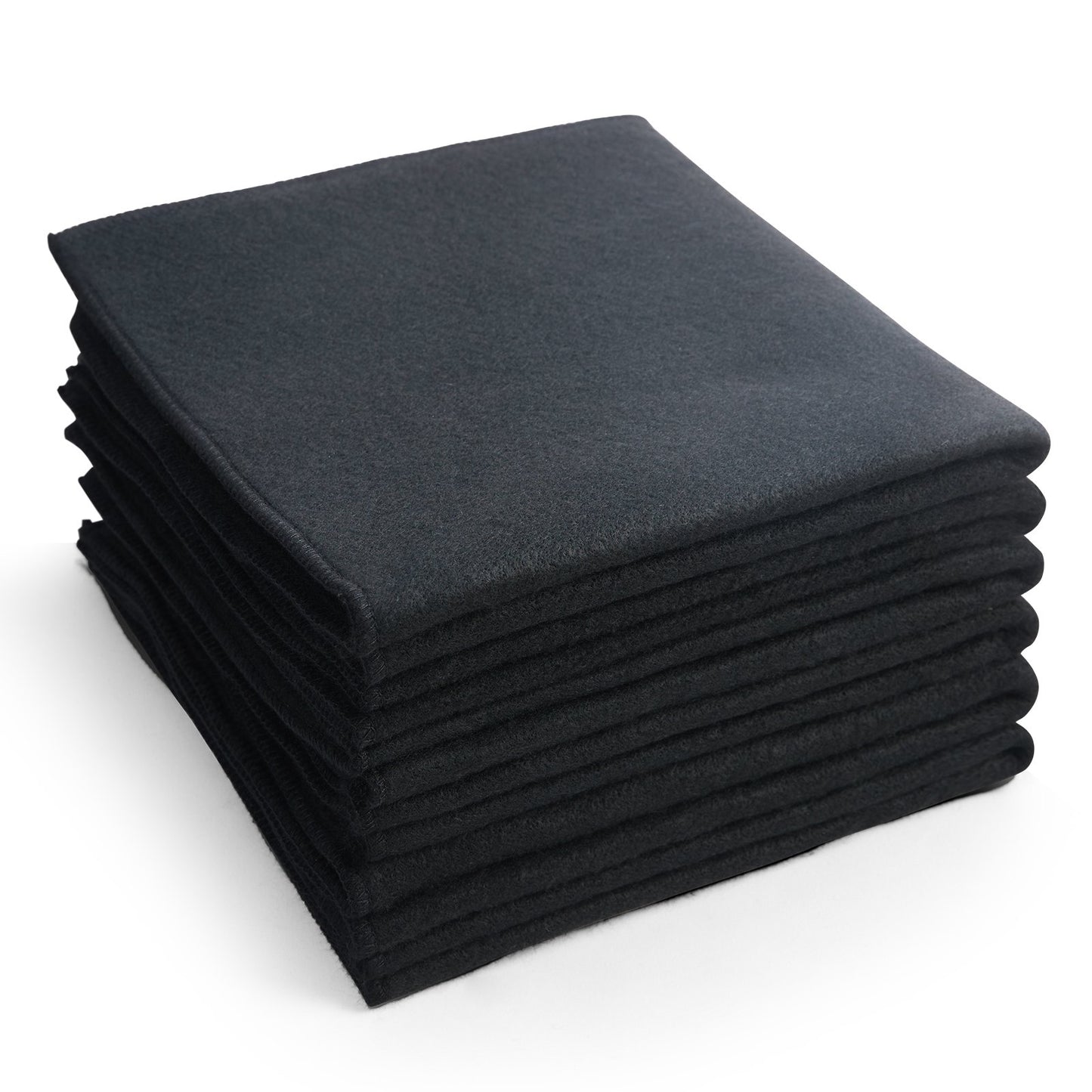 Kolfiltsvetsfilt 6-pack, 21" x 20" flamskyddande svetsfiltar, upp till 1800°F Värmebeständig filtset, kapbar kolfiber brandskyddande isoleringssvetsmatta