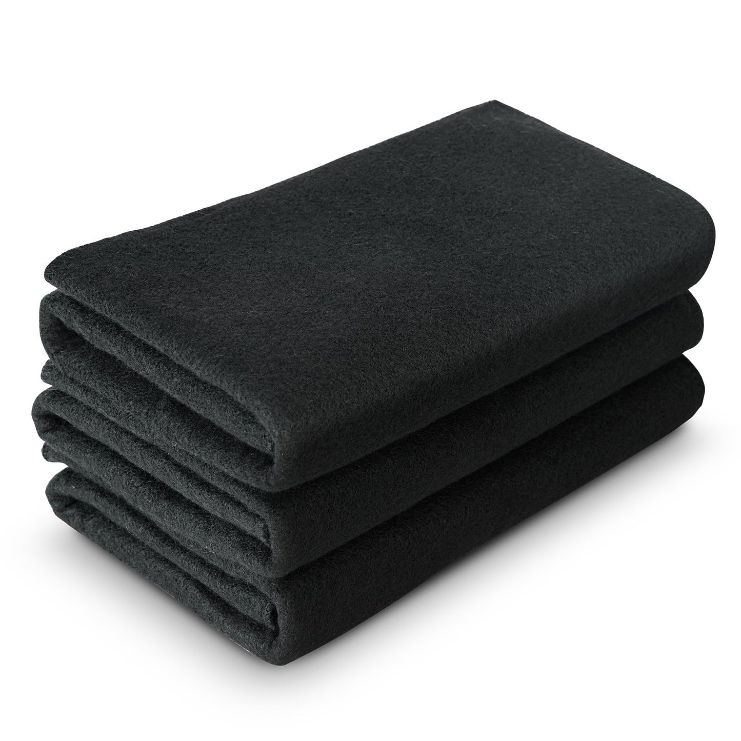 Kolfiltsvetsfilt 6-pack, 21" x 20" flamskyddande svetsfiltar, upp till 1800°F Värmebeständig filtset, kapbar kolfiber brandskyddande isoleringssvetsmatta