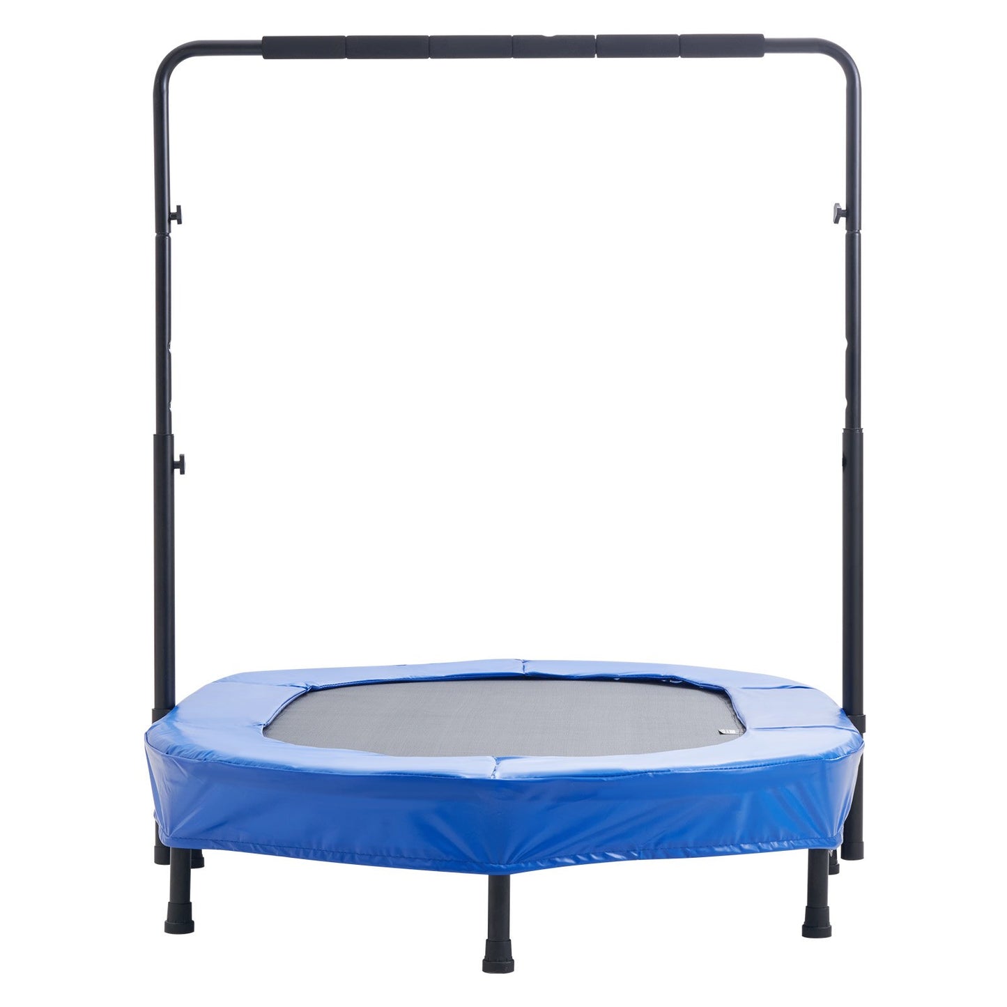56" trampoline for kids foldable mini trampoline for toddlers indoor outdoor