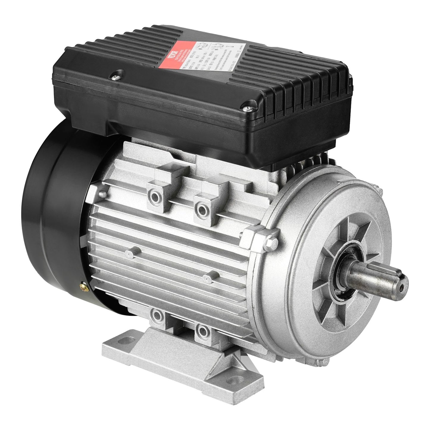 0,75KW Elmotor 1400 RPM AC 220~240V 5,45A 1-fas 19 mm kilaxel