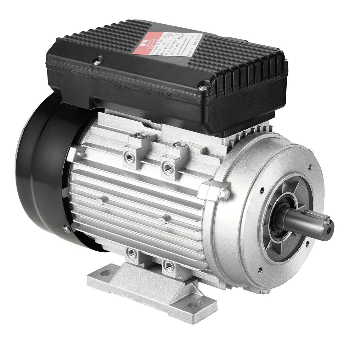 0.75KW Electric Motor 1400 RPM AC 220~240V 5.45A 1-Phase 19mm Spline Shaft