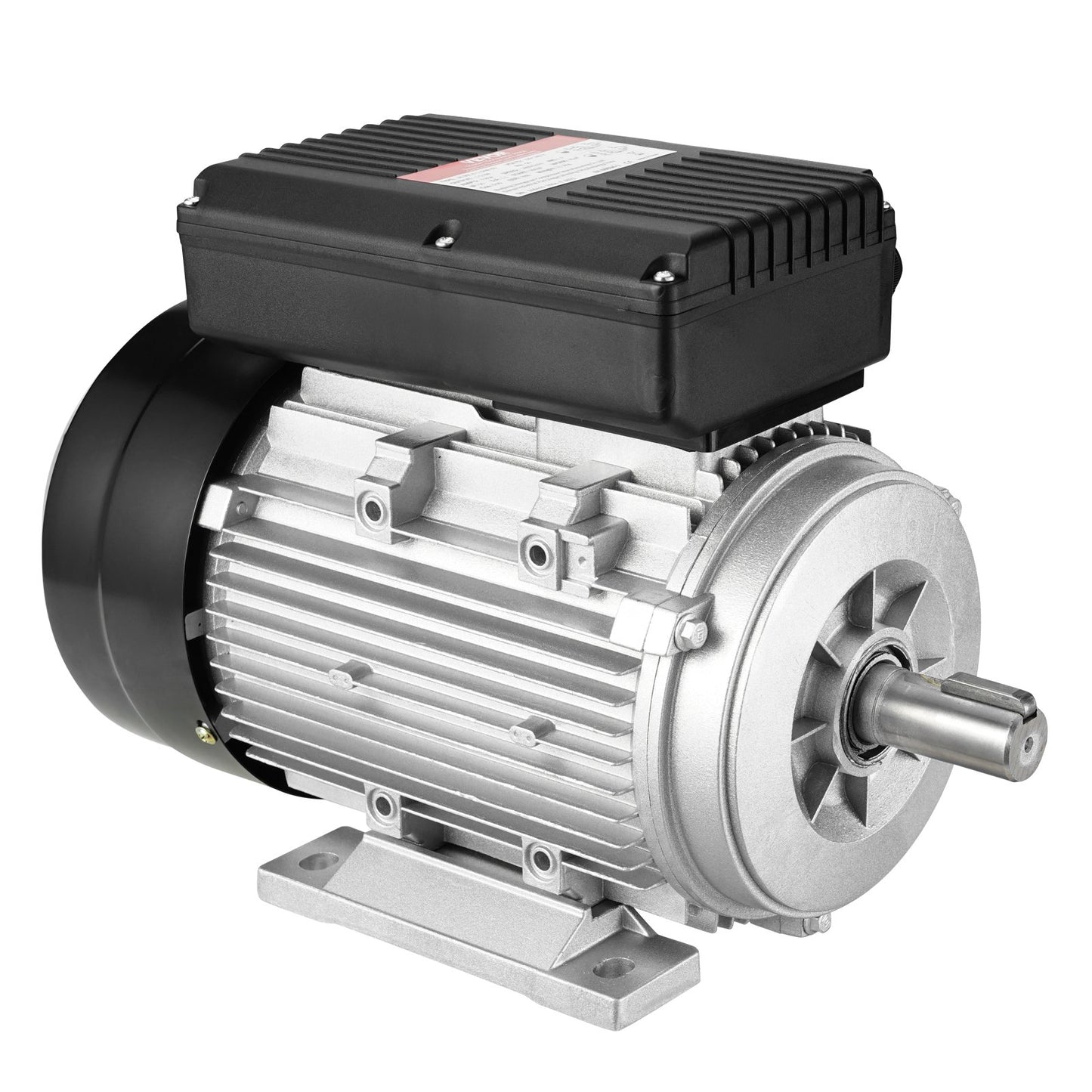1,5 kW Elektromotor 1400 U/min AC 220~240 V 9,85 A 1-phasig 24 mm Keilwelle