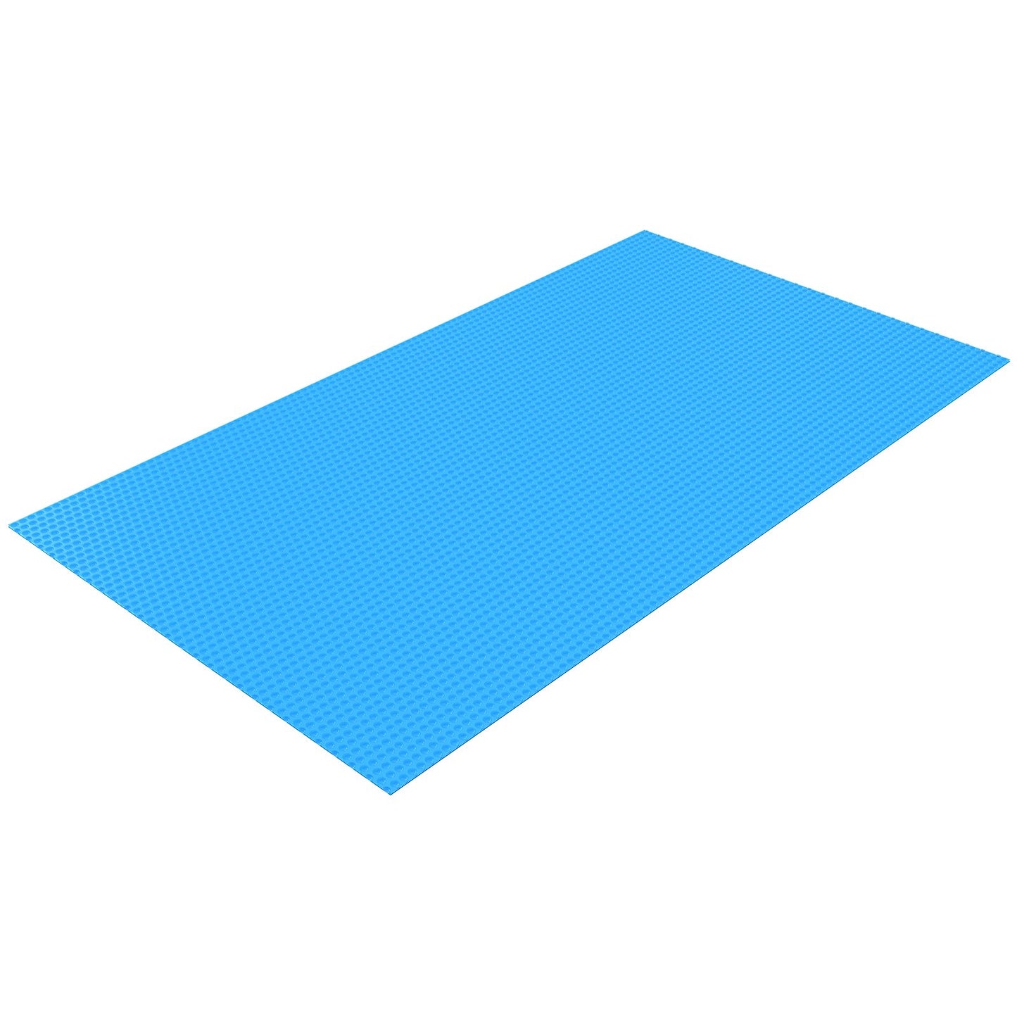 Solar Pool Cover, 24 x 12 ft rektangel Solar filt för pooler, Inground Ovan mark Pool Solar Cover, 16 mil Solar Covers Blå