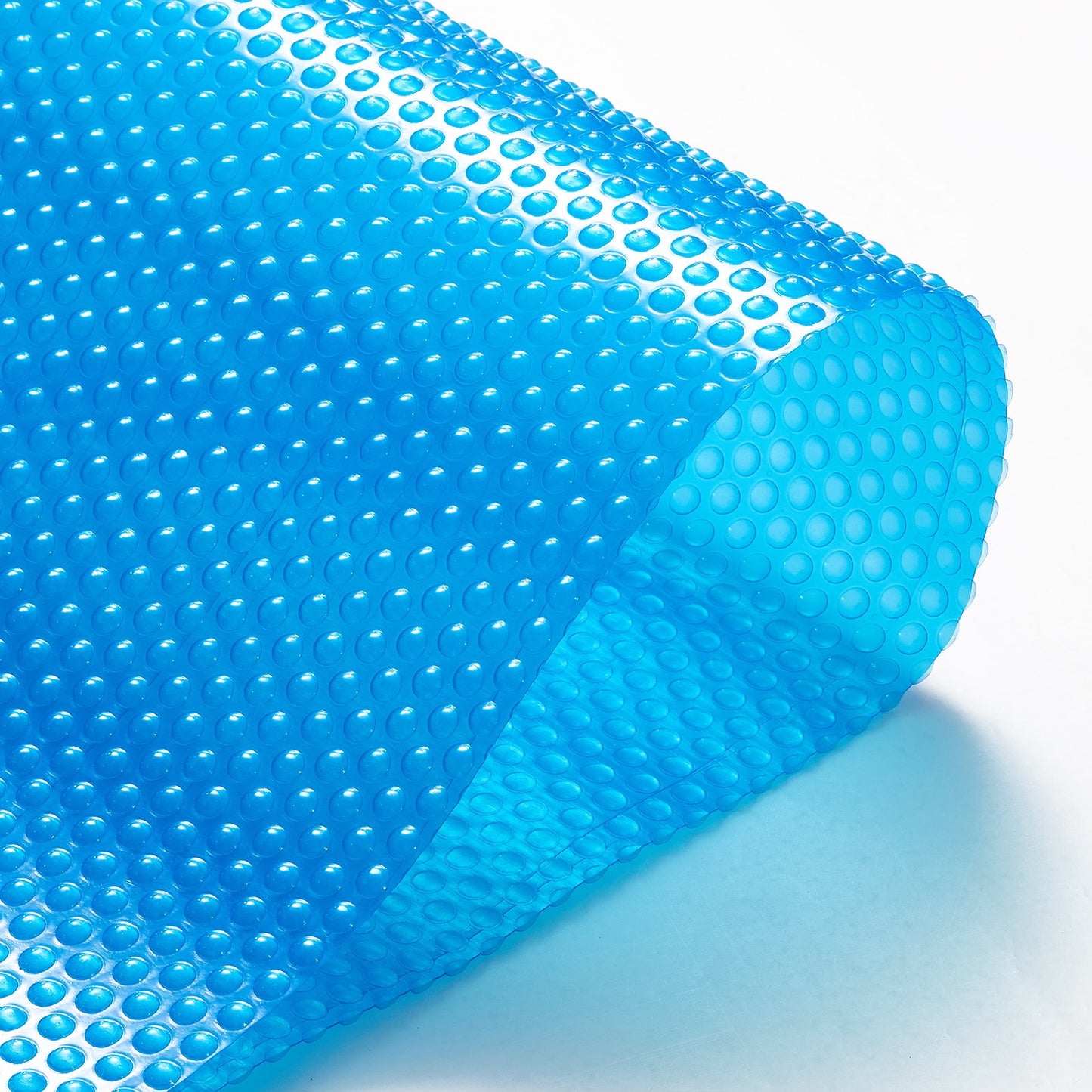 Solar Pool Cover, 40 x 20 fot rektangel Solar Filt för Pooler, Inground Ovan mark Pool Solar Cover, 16 mil Solar Covers Blå