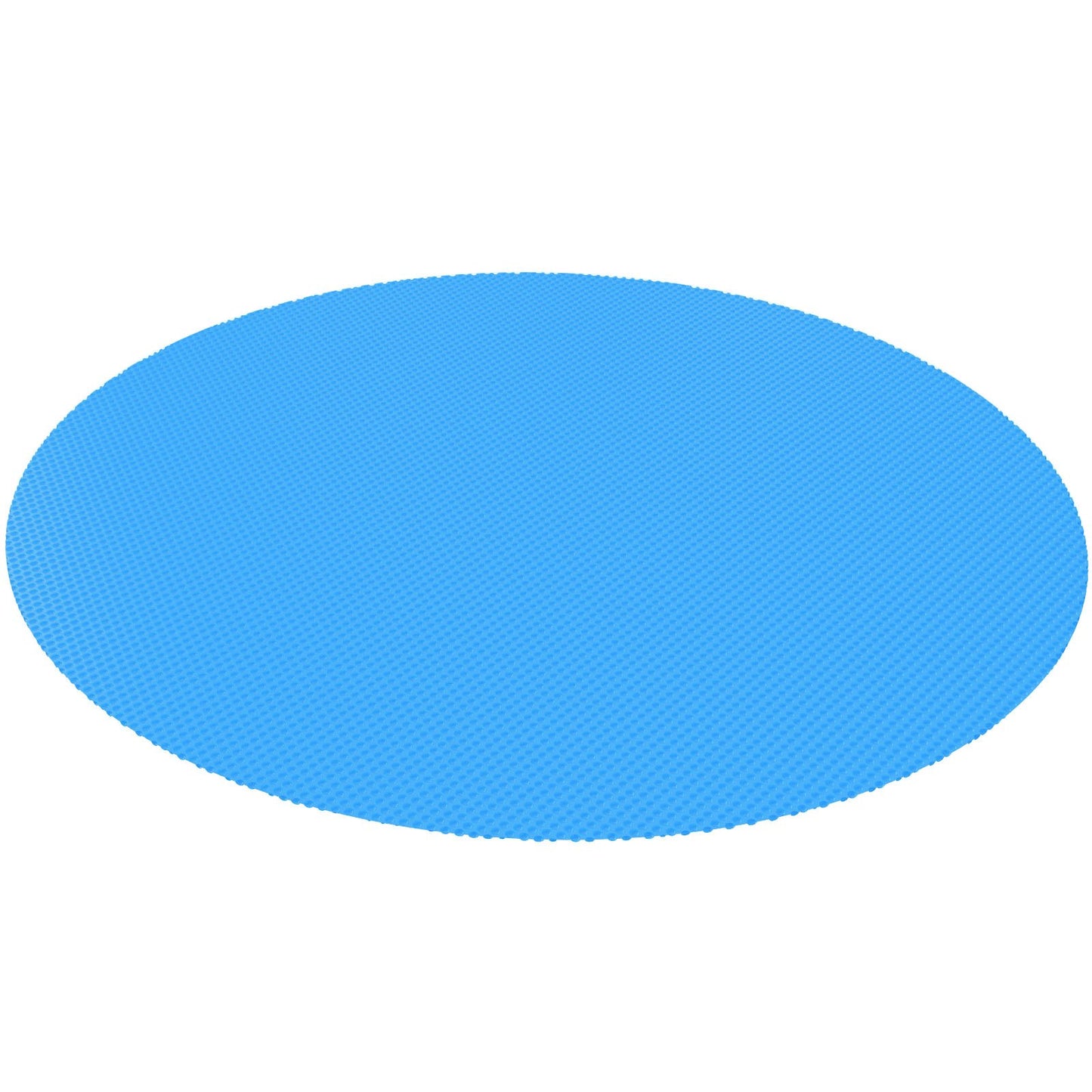 Solar Pool Cover, Φ10 ft Rund Solar Filt för Pooler, Inground Ojord Pool Solar Cover, 15 mil Solar Covers Blå