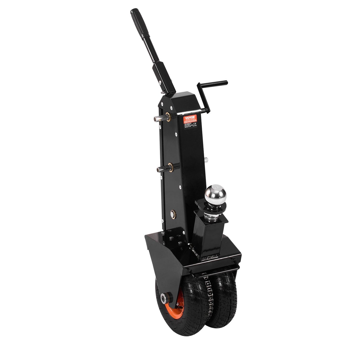 Trailer Dolly 1000lbs Viktkapacitet Trailer Mover Dolly 2 och 2-5/16 i bollar