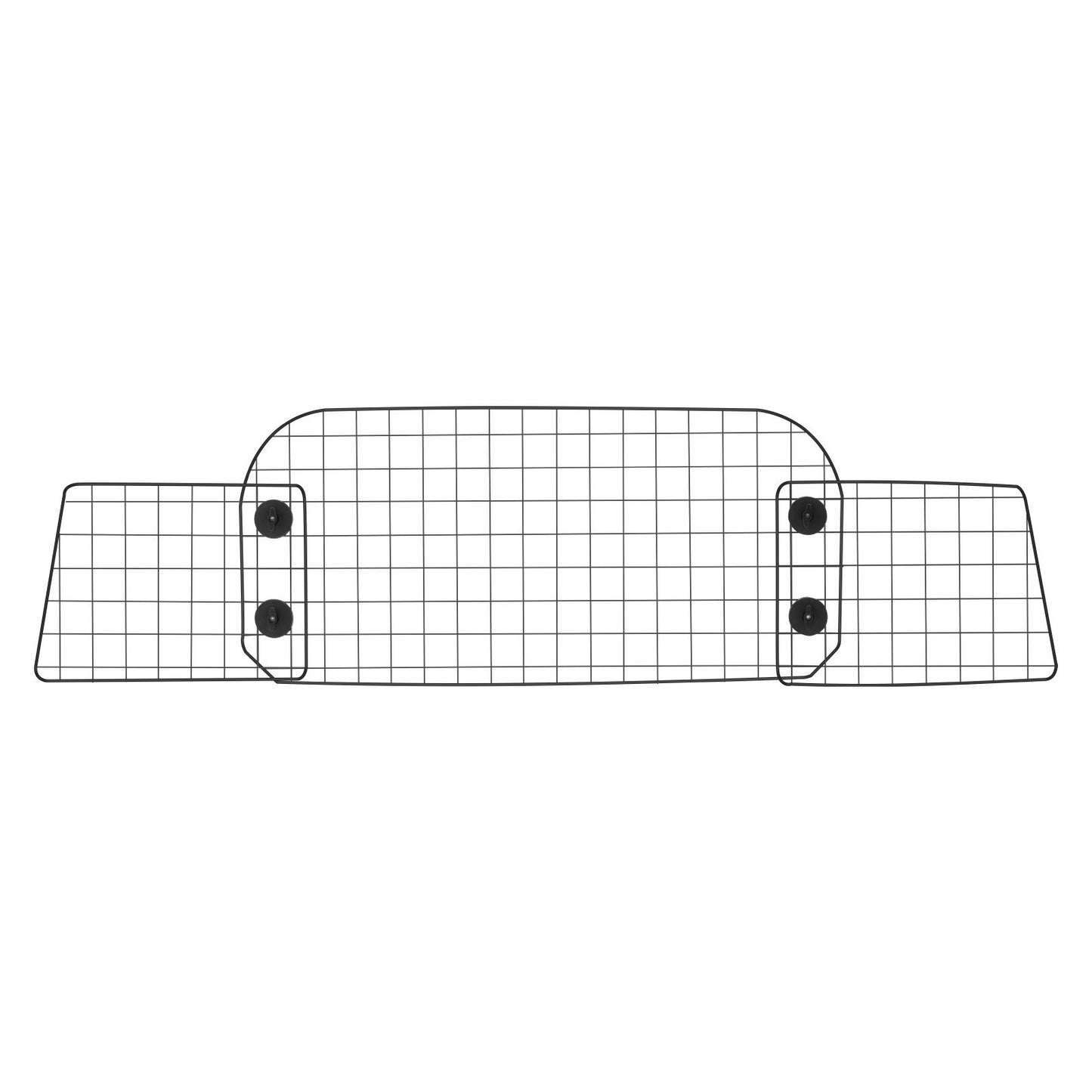 Dog Car Barrier 35.4"-60.6" Adjustable Pet Divider Gate for Cargo Space