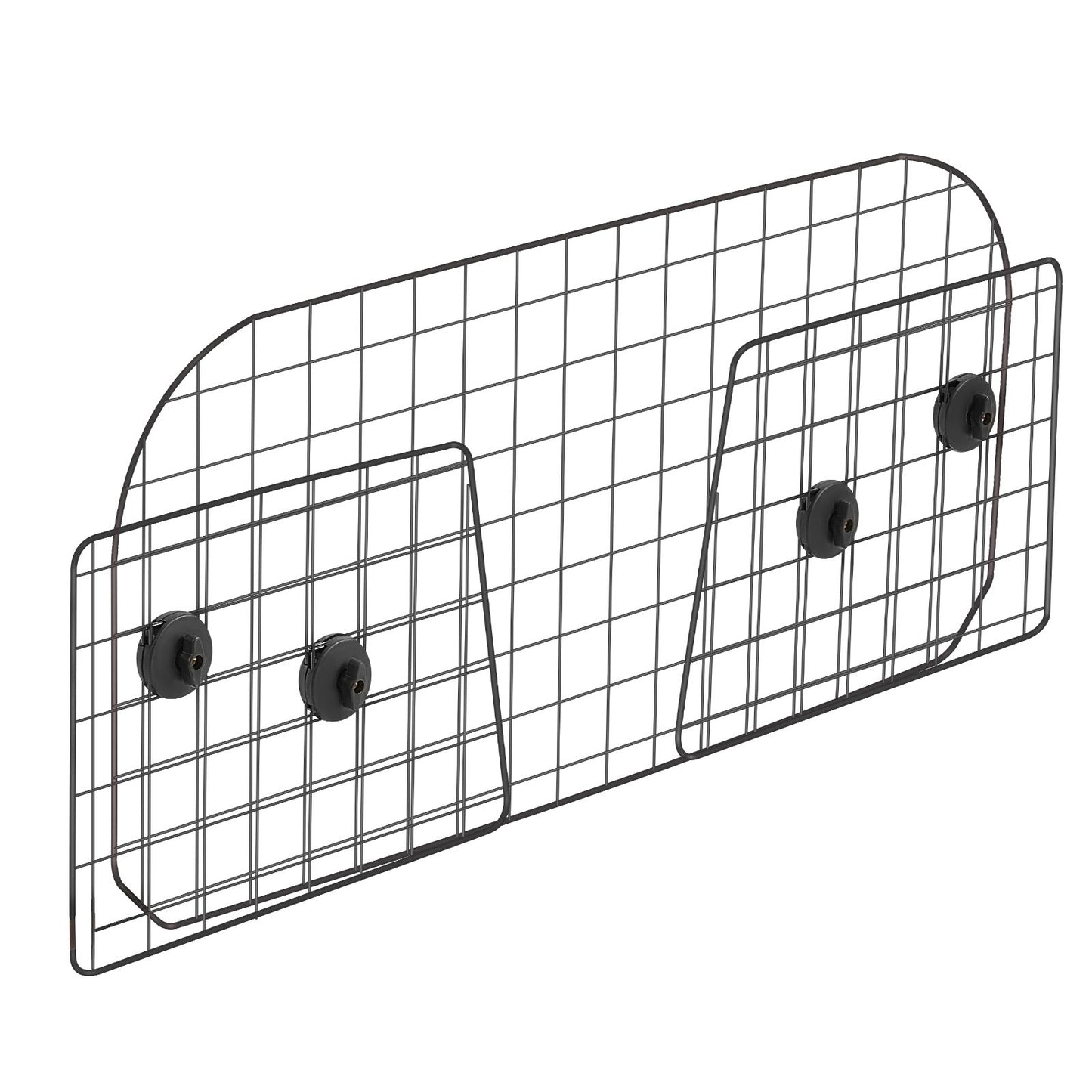 Dog Car Barrier 35.4"-60.6" Adjustable Pet Divider Gate for Cargo Space