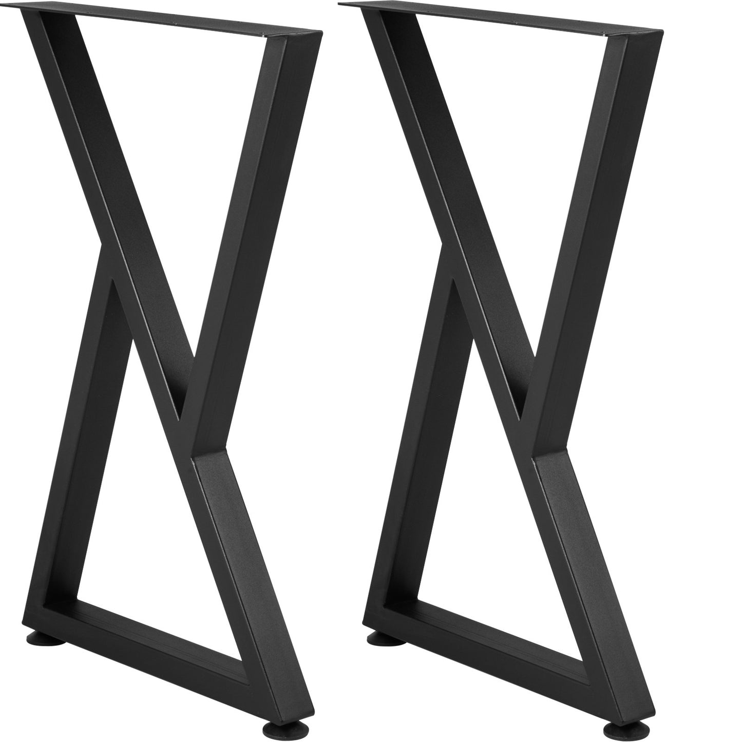 Z-form metallbordsben Matbordsben 28"x18" skrivbordsben Set med 2