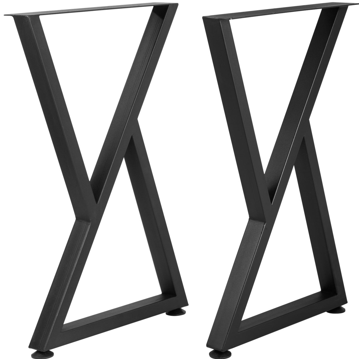 Z-form metallbordsben Matbordsben 28"x18" skrivbordsben Set med 2