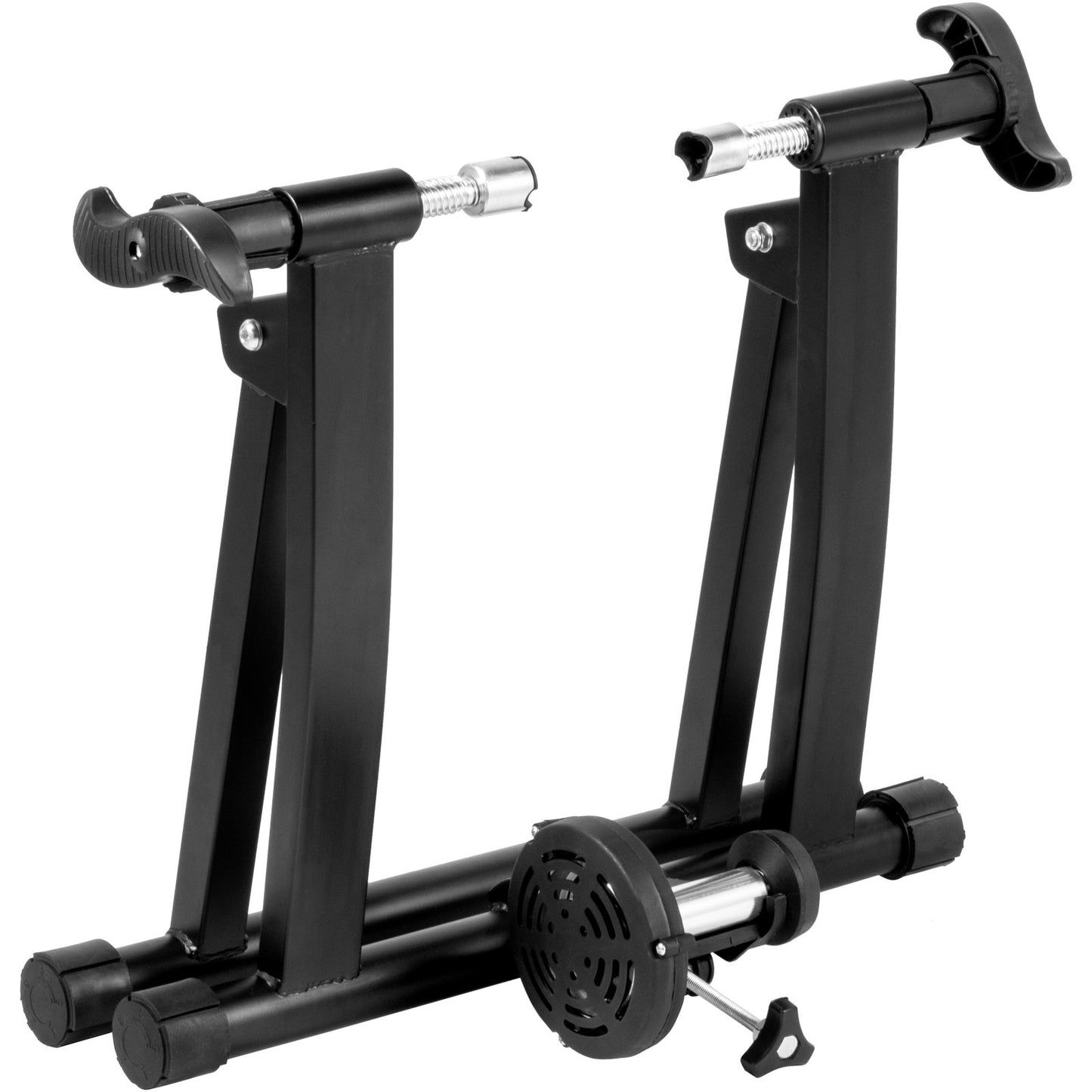 Bike Magnetic Turbo Trainer Home Trainer Bike Trainer Stand with Noise Reducing Wheels Foldable Adjustable Indoor Mountain & Road Bikes Fixed Gear Trainer 26" - 28", 700C Wheels