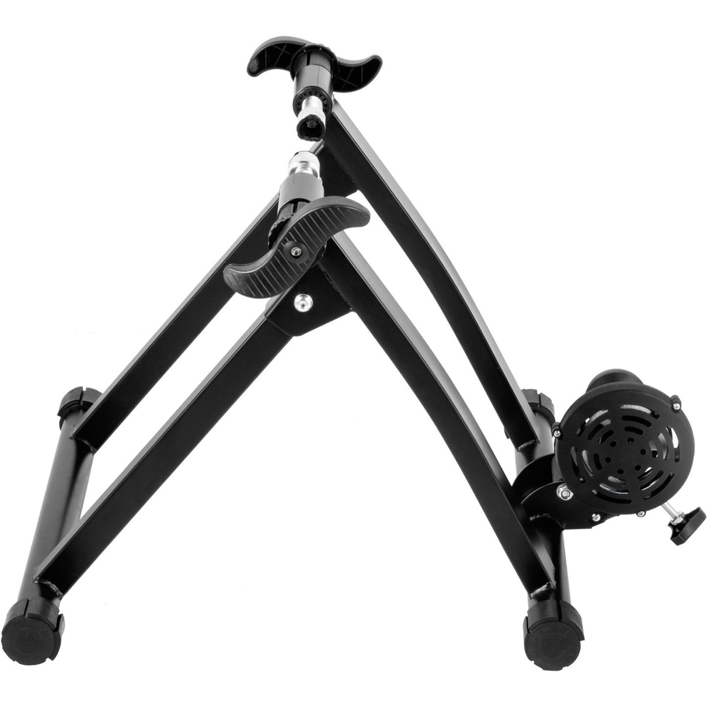 Bike Magnetic Turbo Trainer Home Trainer Bike Trainer Stand with Noise Reducing Wheels Foldable Adjustable Indoor Mountain & Road Bikes Fixed Gear Trainer 26" - 28", 700C Wheels