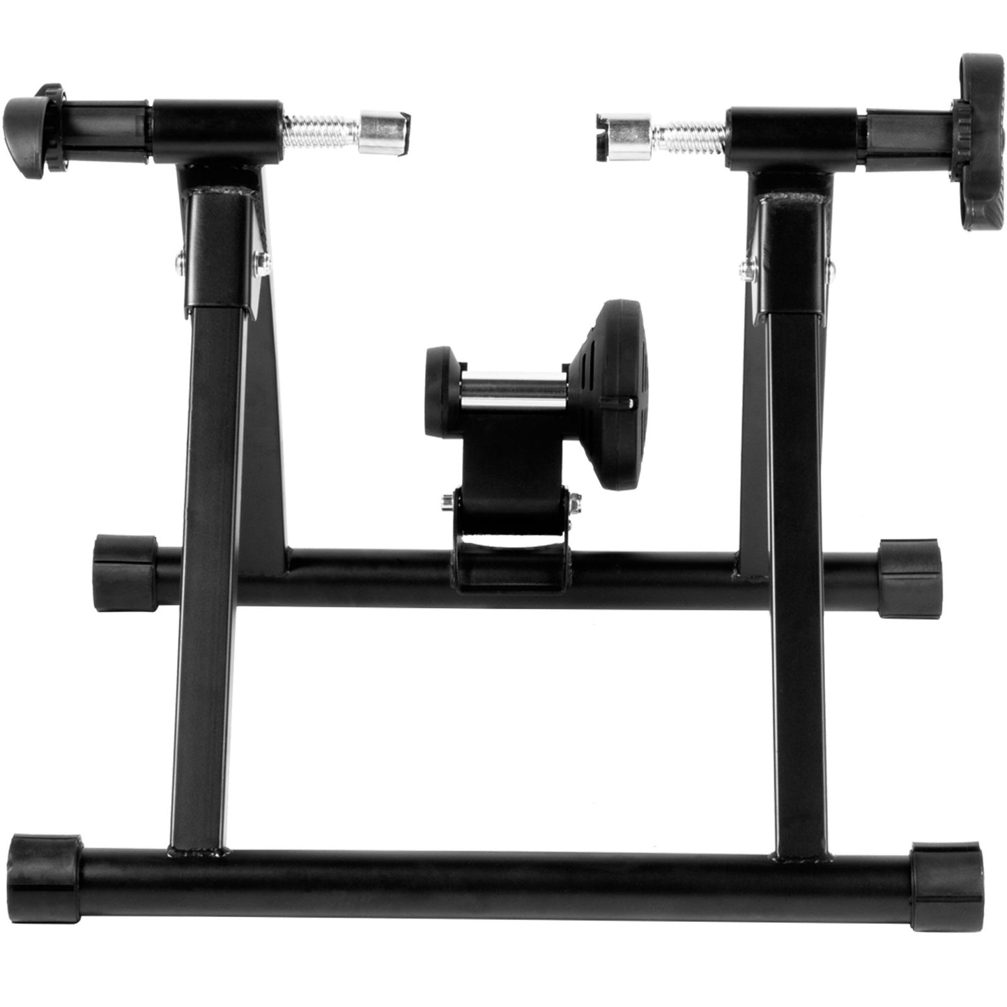 Bike Magnetic Turbo Trainer Home Trainer Bike Trainer Stand with Noise Reducing Wheels Foldable Adjustable Indoor Mountain & Road Bikes Fixed Gear Trainer 26" - 28", 700C Wheels