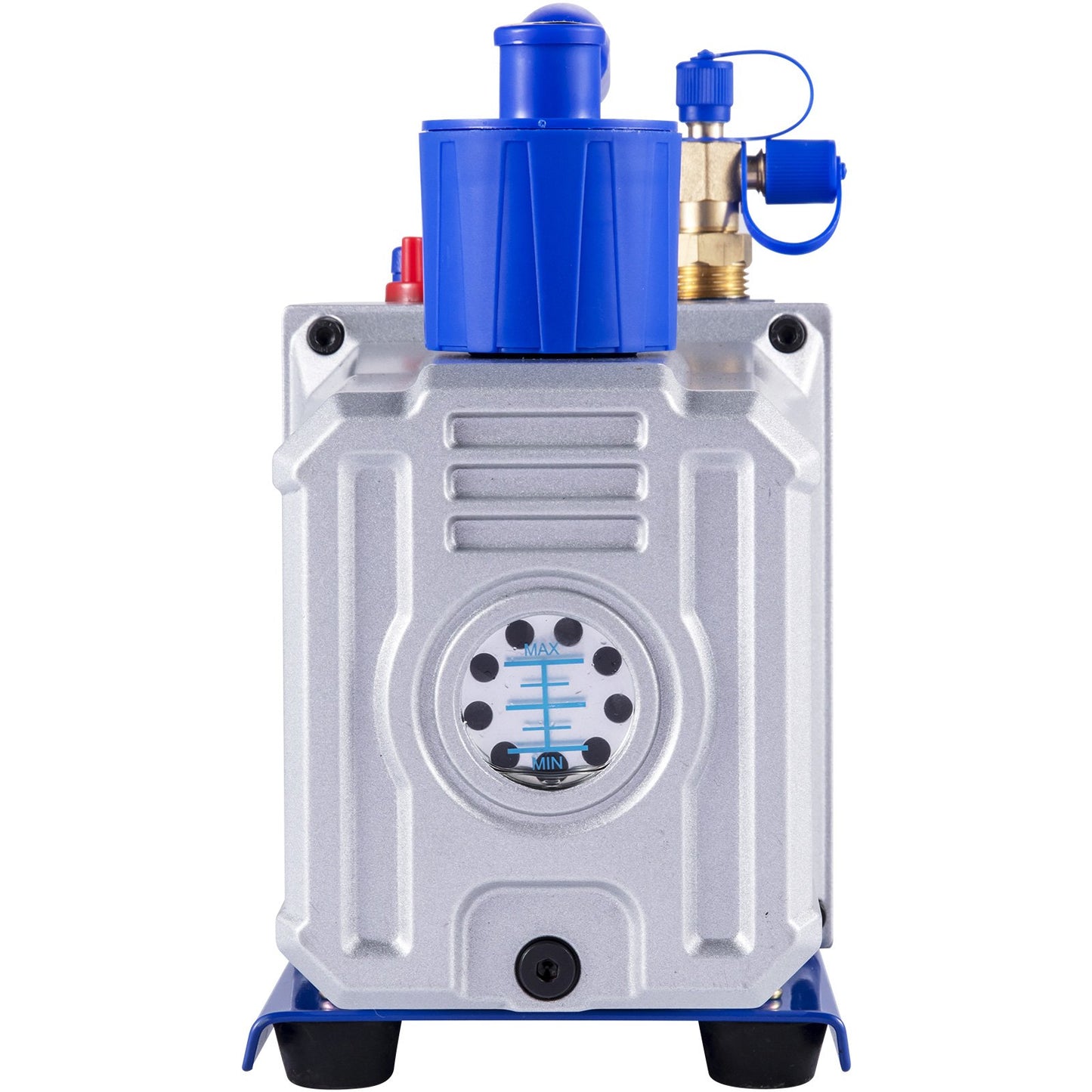 10CFM 2-stegs vakuumpump, 1HP köldmedievakuumpump, luftkonditionering Dubbelstegs AC-konditionering för frysning av matförpackningar Bilreparation Vakuumevakuering(VP280)