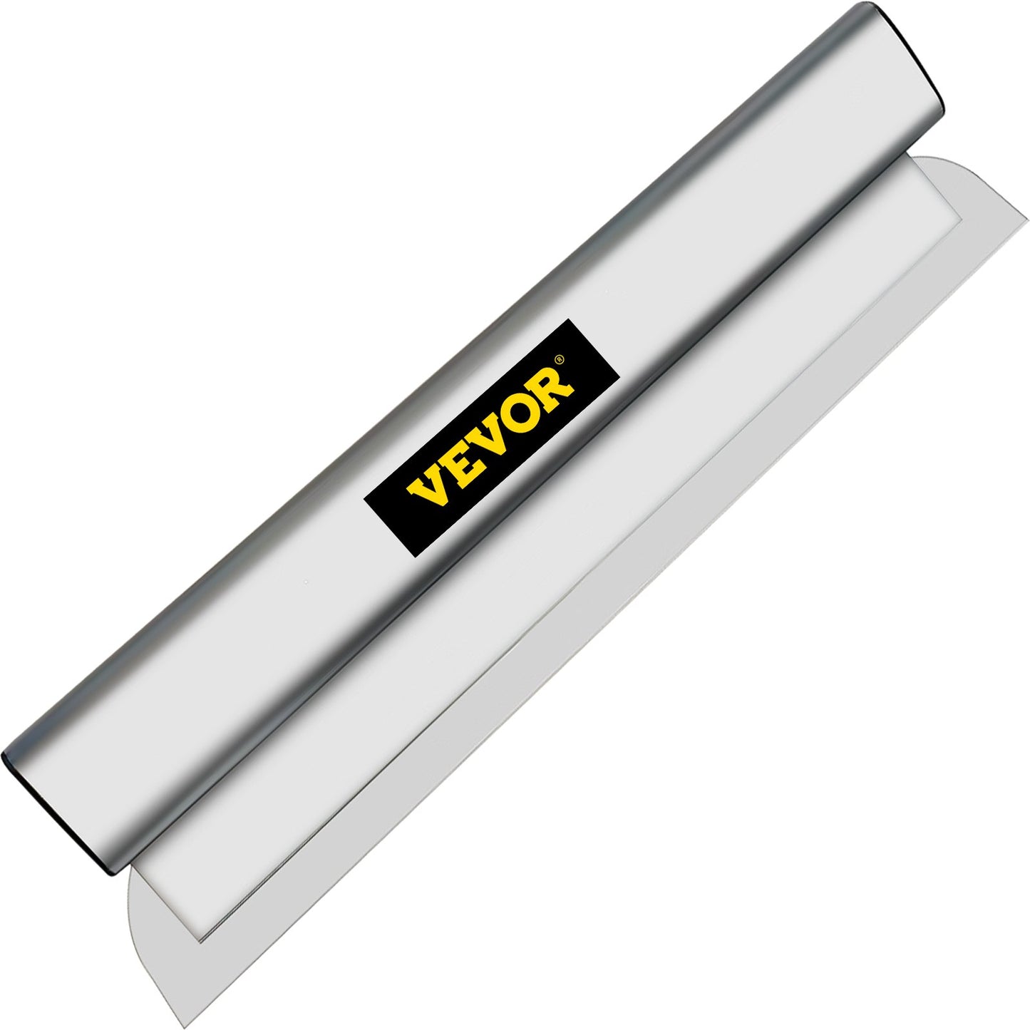 Drywall Skimming Blade, 24-tums utjämnande knock-down kniv, rostfritt stål spackel efterbehandlingsverktyg, slagkraftiga ändlock för Sheetrock Gips Gyprock Wall-board gipsskivor