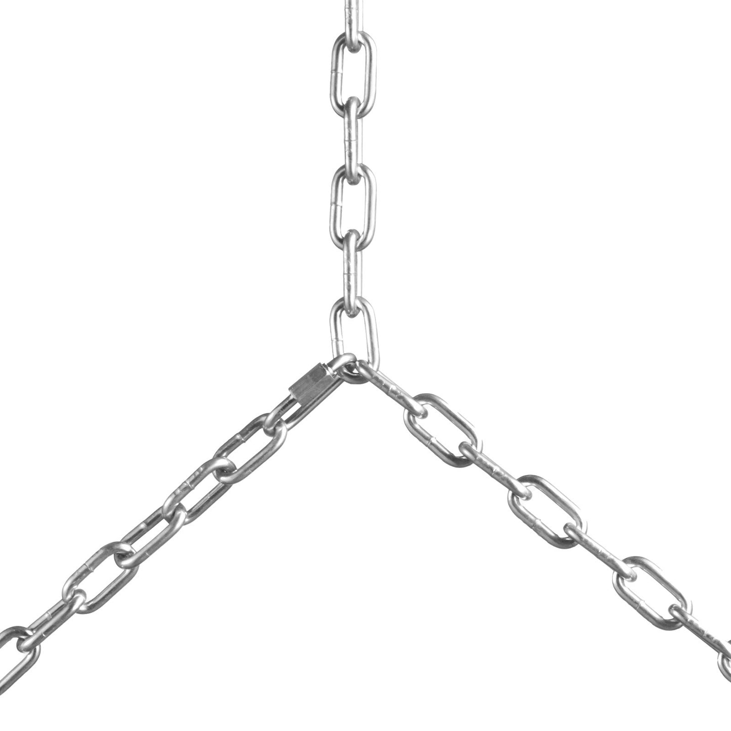 Zinkpläterad Proof Coil Chain Carbon Steel Chain Sling 3/16" x 10' 1100 lbs