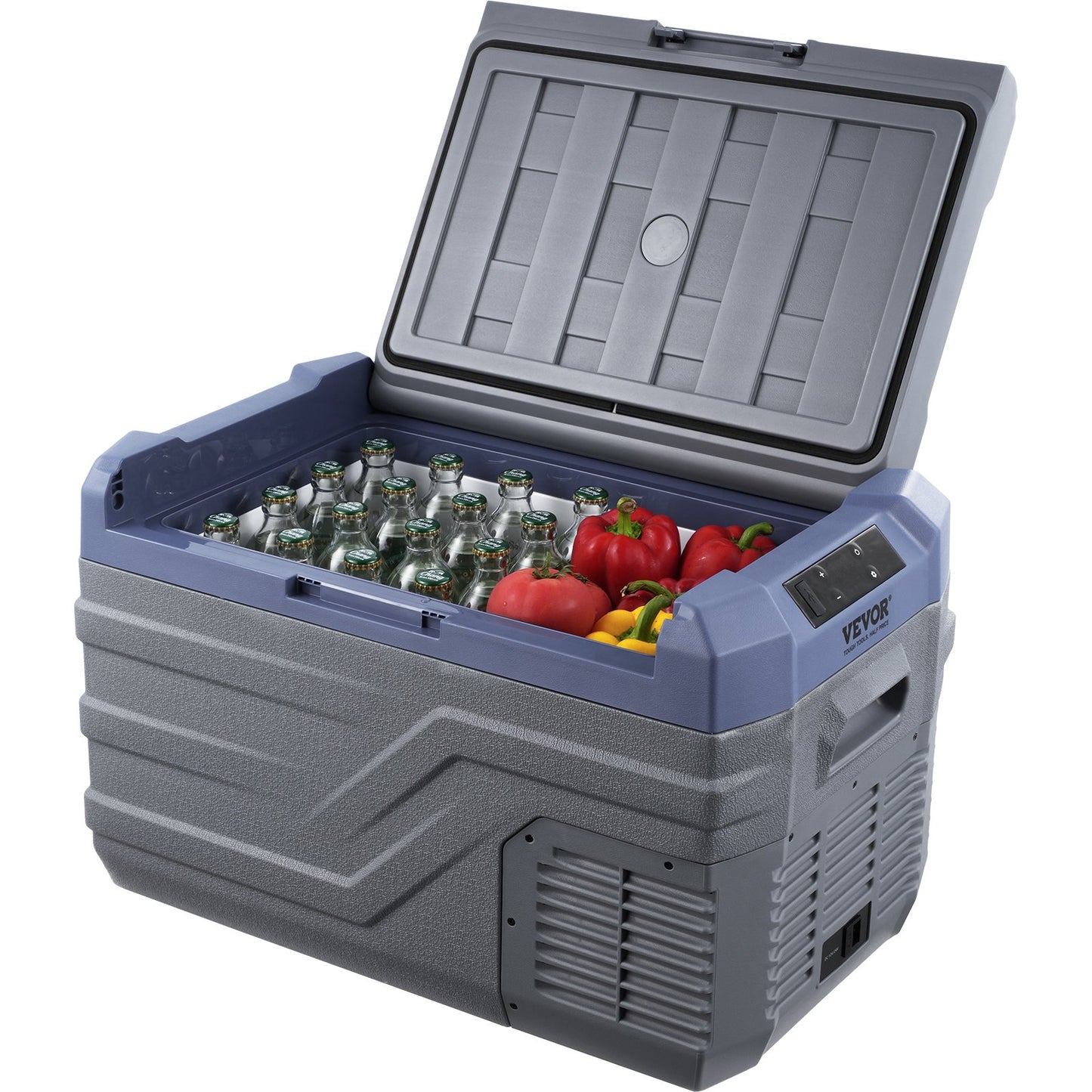 Tragbarer Autokühlschrank mit Gefrierfach, Kompressor, 30 l, Einzelzone, für Auto und Zuhause