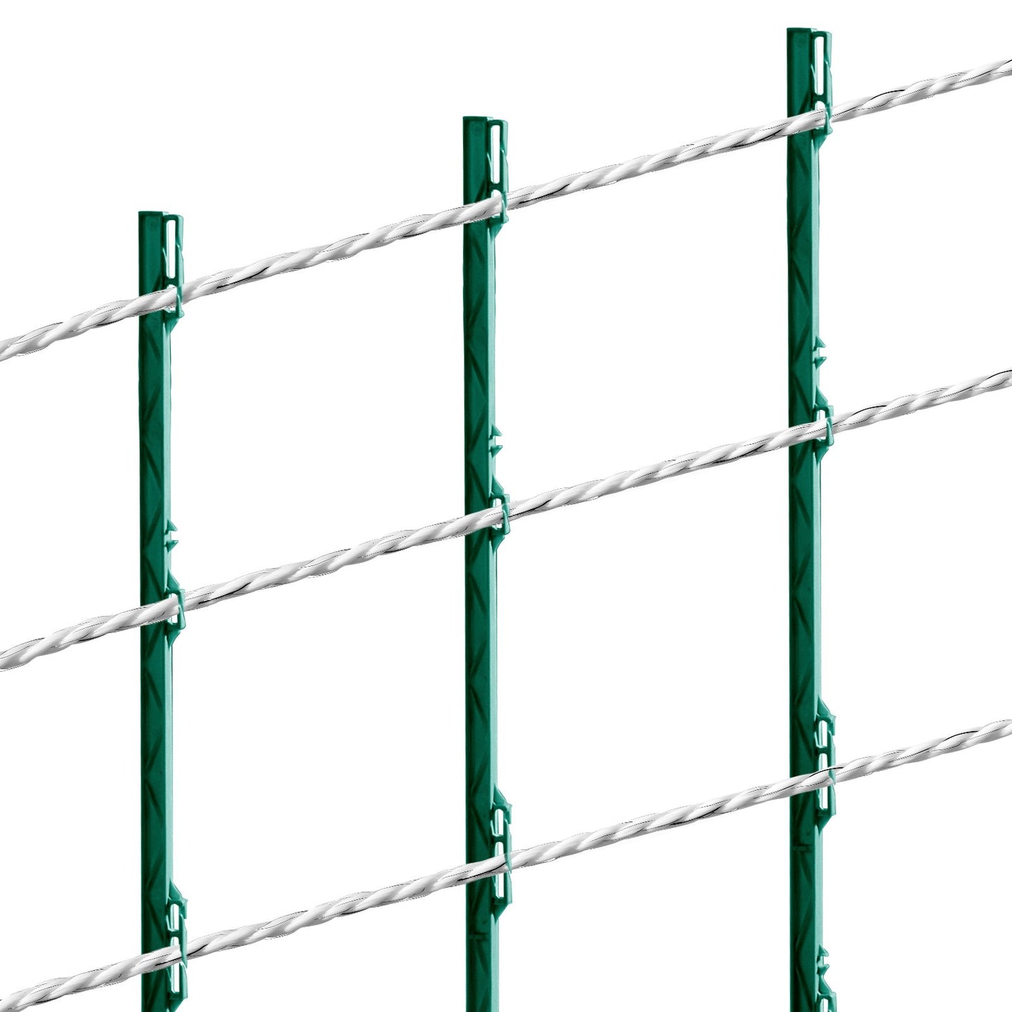 656Ft 200M Elektriskt stängsel Trådstängsel Polywire Häst Nötkreatur Boskap
