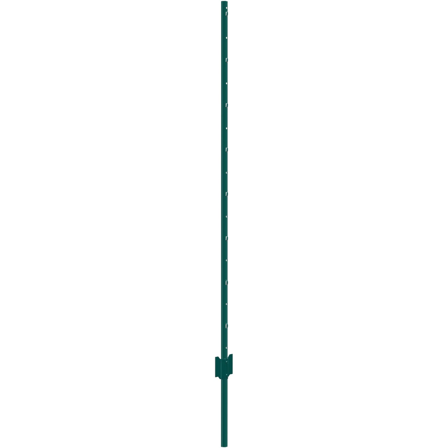 5 fot staketstolpe 10-pack T-stolpe Heavy Duty metall staketstolpar grön
