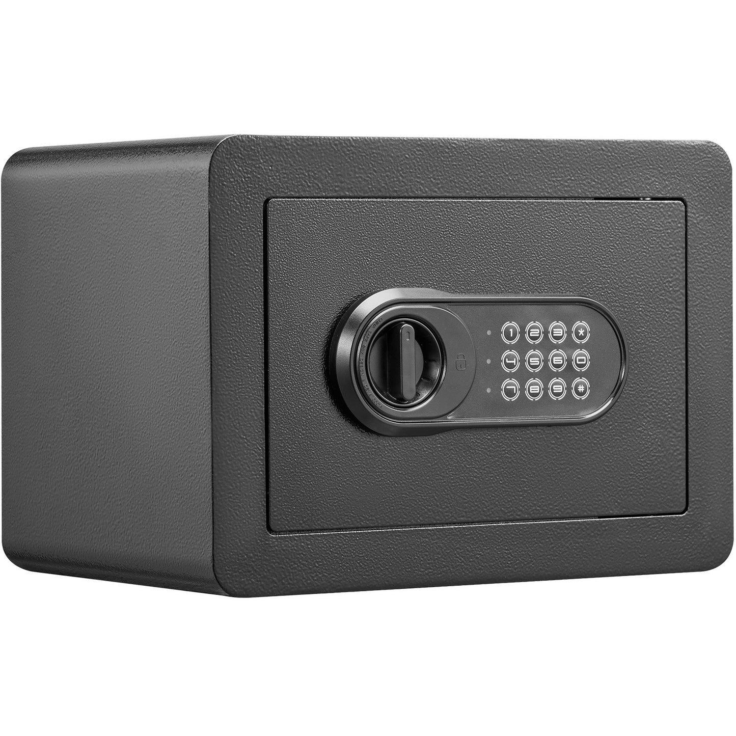 Safe, 0,5 Kubikfuß Heimsafe, Sicherheitsschrank aus Stahl mit digitalem Tastenfeld und 2 Schlüsseln, Wandmontierter Schranksafe zum Schutz von Bargeld, Gold, Schmuck, Dokumenten für Zuhause, Hotel, 13,8 x 9,8 x 9,8 Zoll