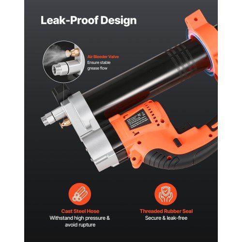 Cordless Grease Gun 20V Electric Grease Gun Kit with Battery 30-inch Hose