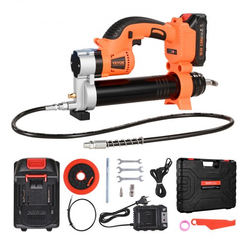 Cordless Grease Gun 20V Electric Grease Gun Kit with Battery 30-inch Hose