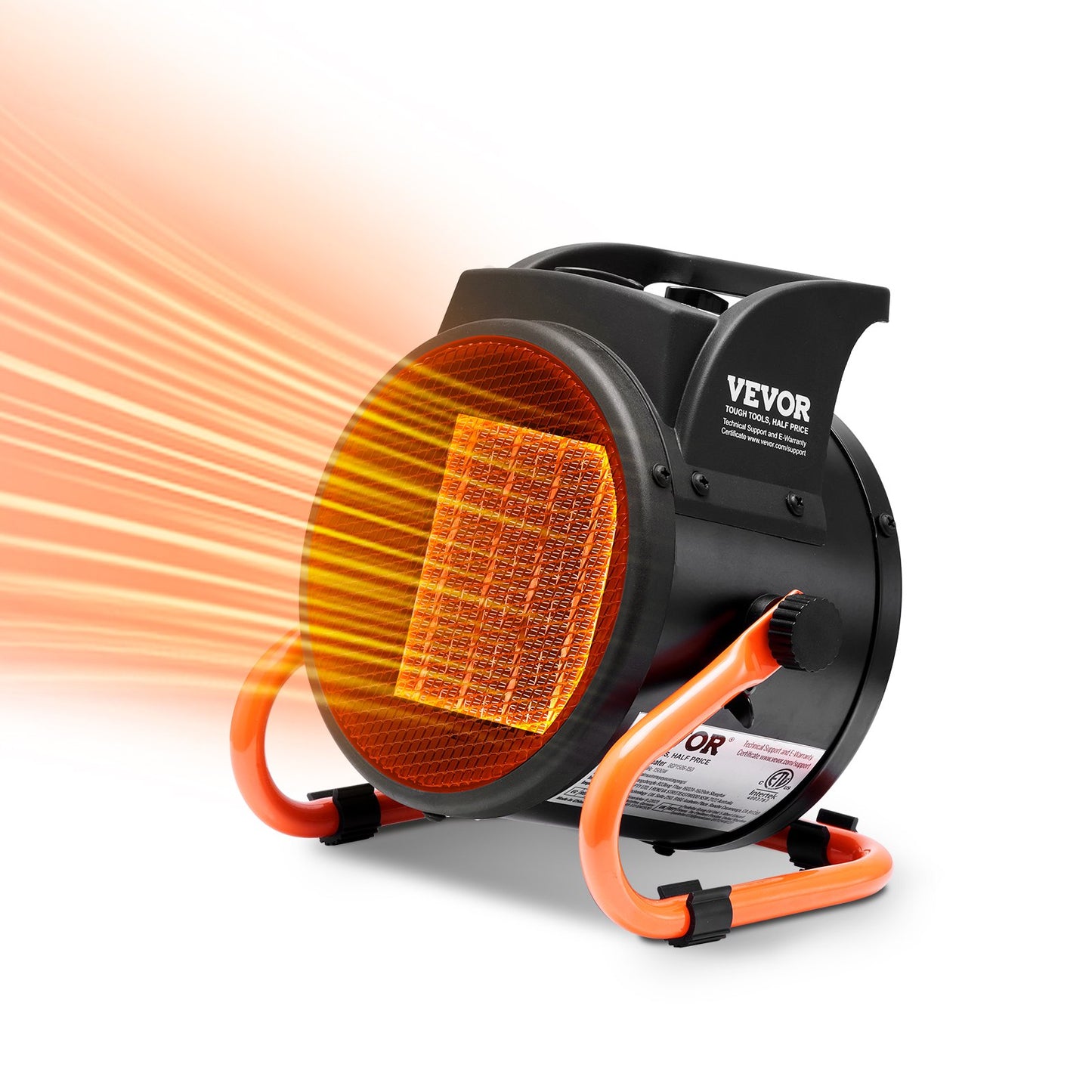 Greenhouse Heater 2000W PTC Fast Heating Overheating Protection 3-Speed