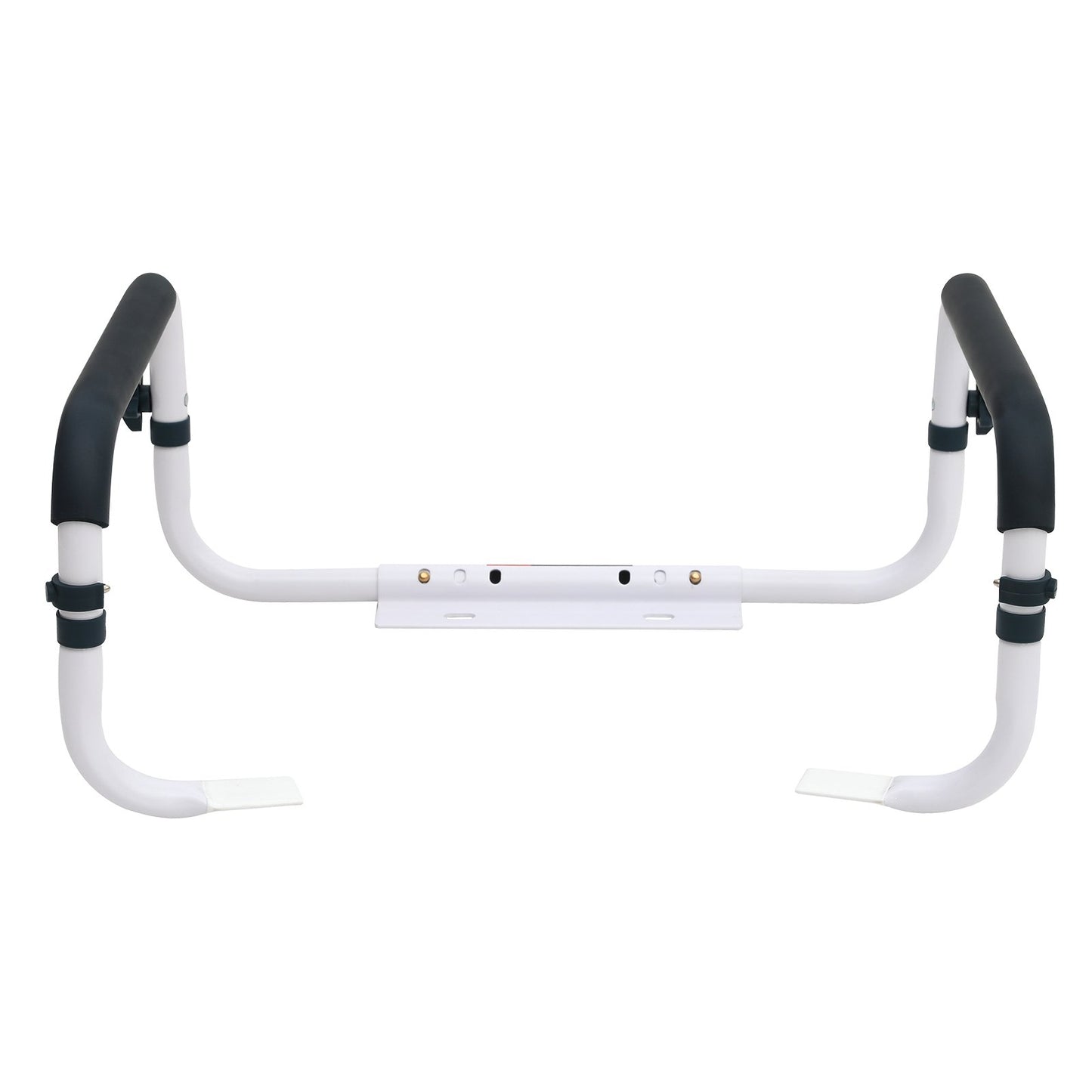 Toilet Safety Rail, 300 LBS Capacity Toilet Seat Frame, Adjustable Width Fits Most Toilets, Easy Installation, Toilet Handles Handles with Padded Armrests for Handicapped, Disabled, Seniors