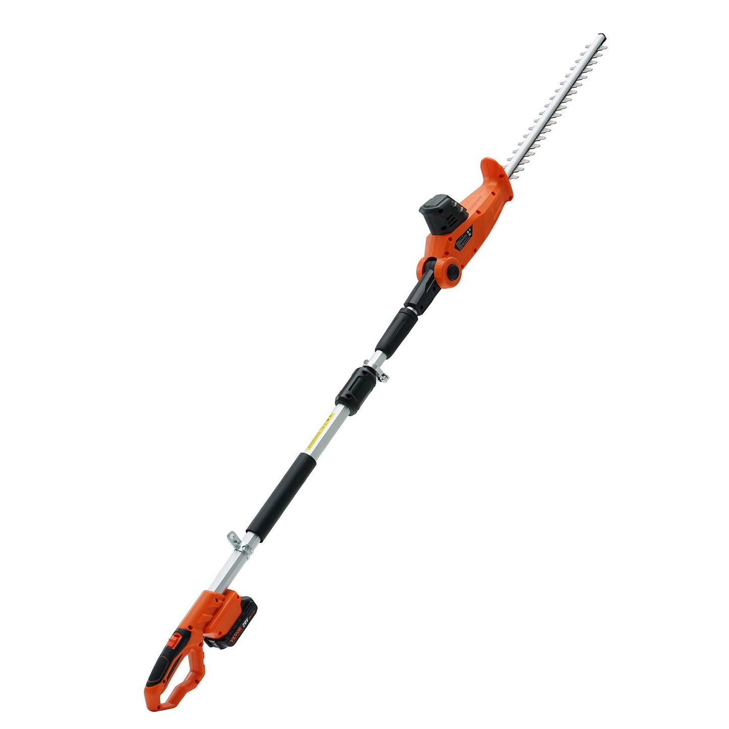 20V Cordless Hedge Trimmer Telescopic Pole Hedge Trimmer 18 Inch Blade