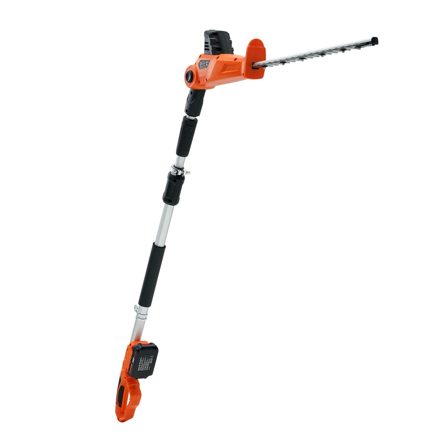 20V Cordless Hedge Trimmer Telescopic Pole Hedge Trimmer 18 Inch Blade
