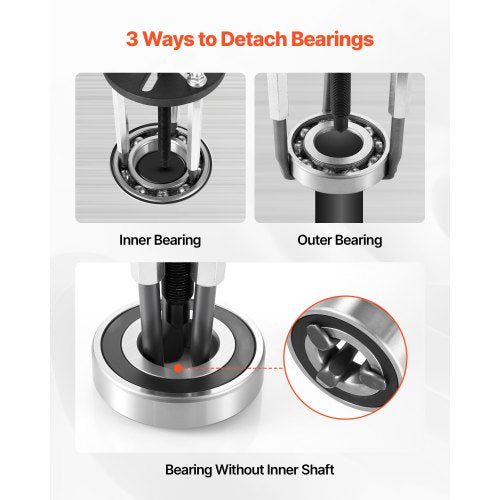 21 in 1 bearing removal puller inner hole removal tool 3-jaw puller
