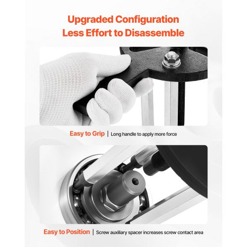 21 in 1 bearing removal puller inner hole removal tool 3-jaw puller