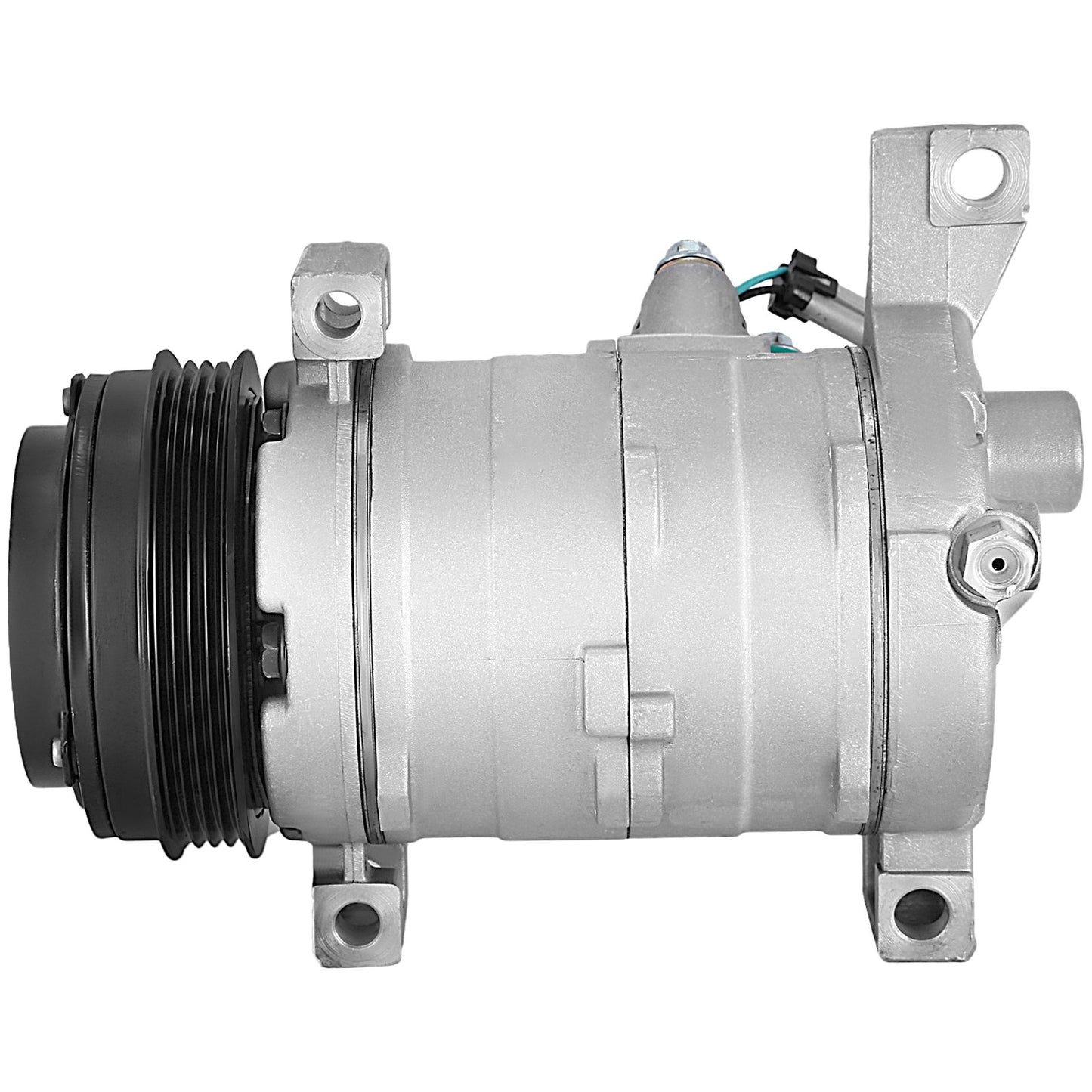 AC Kompressor 78363 Främre luftkonditioneringskompressor A/C Kompressor för 2000-2014 Cadillac Chevy GMC Hummer 4.8L 5.3L 5.7L 6.0L 6.2L 8.1 (För 2000-2014 Chevy)