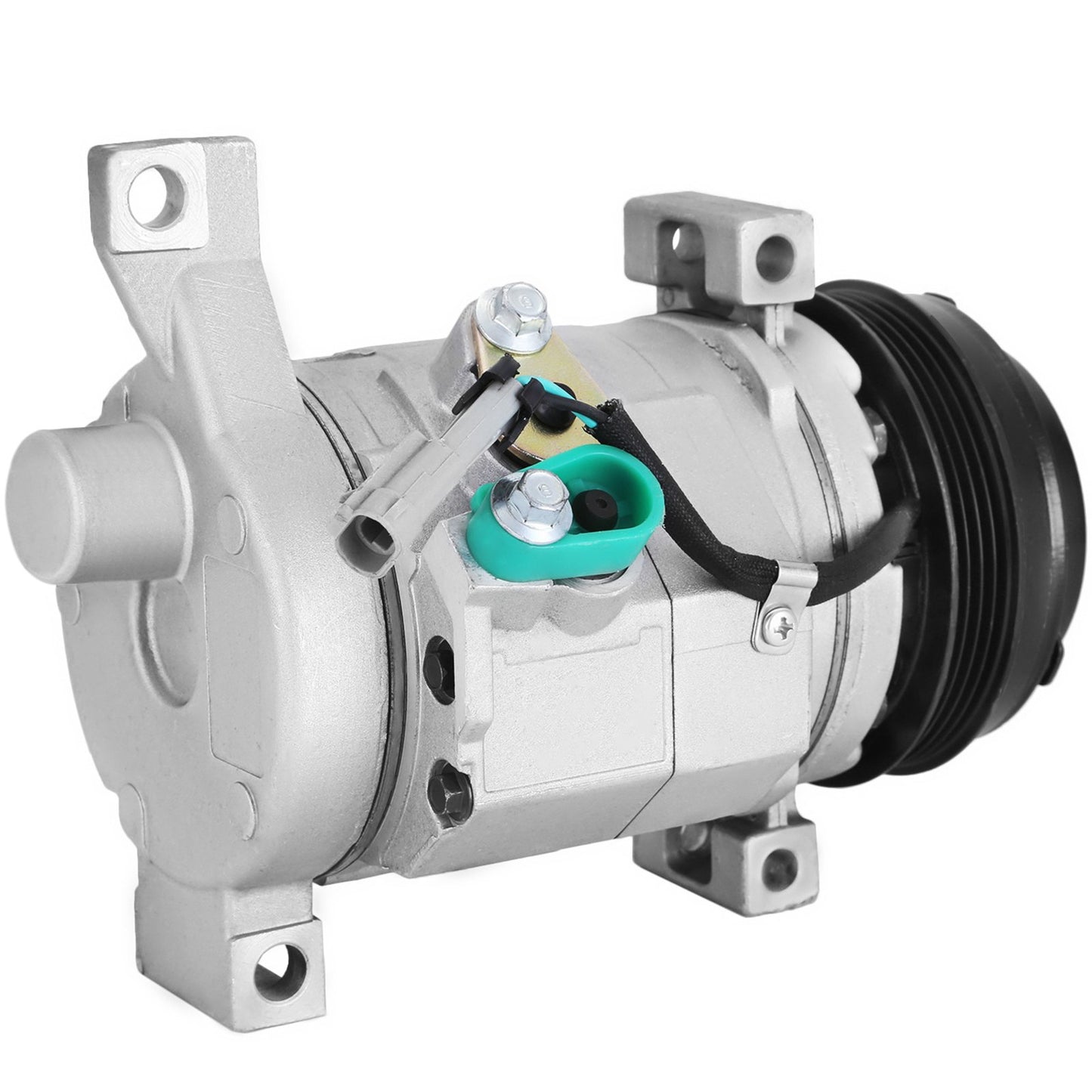 AC Kompressor 78363 Främre luftkonditioneringskompressor A/C Kompressor för 2000-2014 Cadillac Chevy GMC Hummer 4.8L 5.3L 5.7L 6.0L 6.2L 8.1 (För 2000-2014 Chevy)
