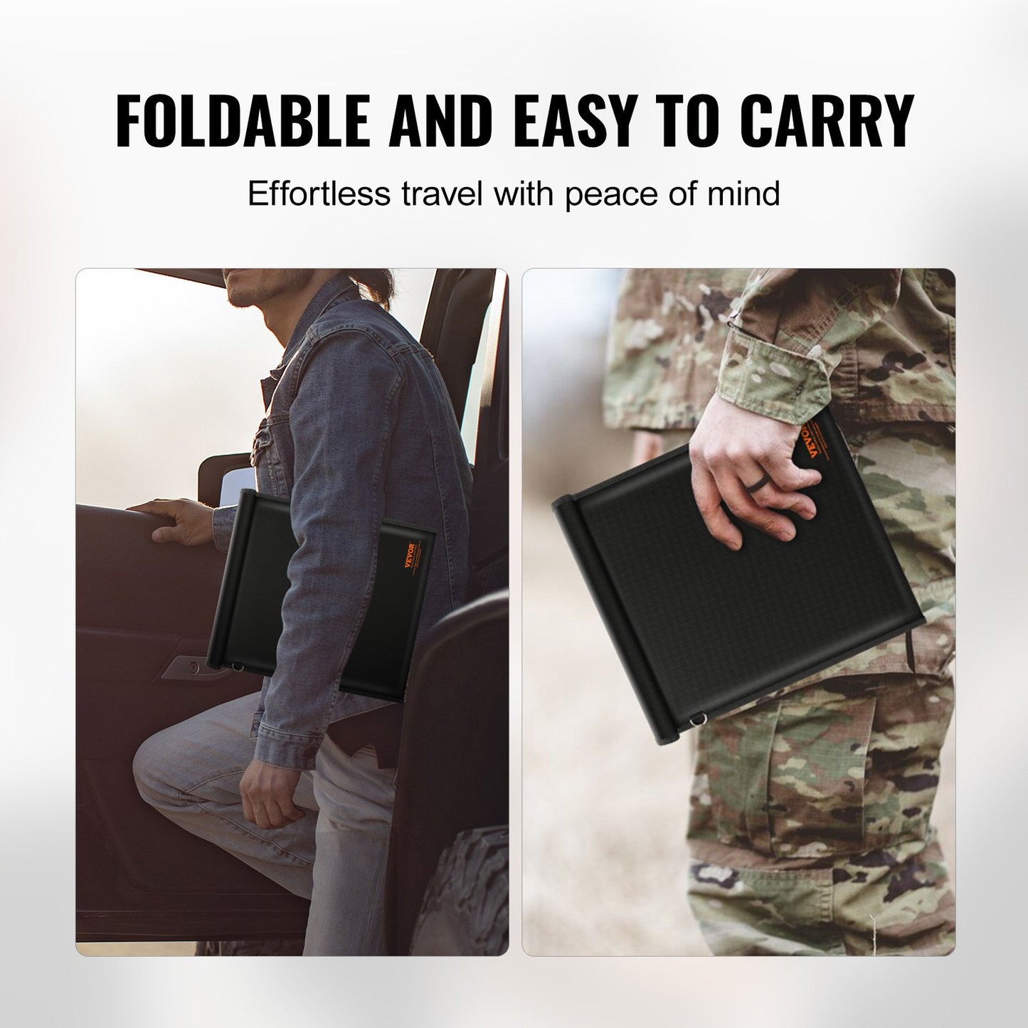 Faraday bag signal blocking holder for laptops and tablets (16.9 x 15") Black