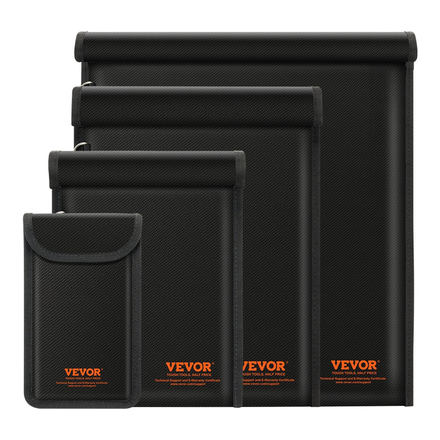 Faraday Bag 4-pack signal blocking holder for laptop tablet and radio